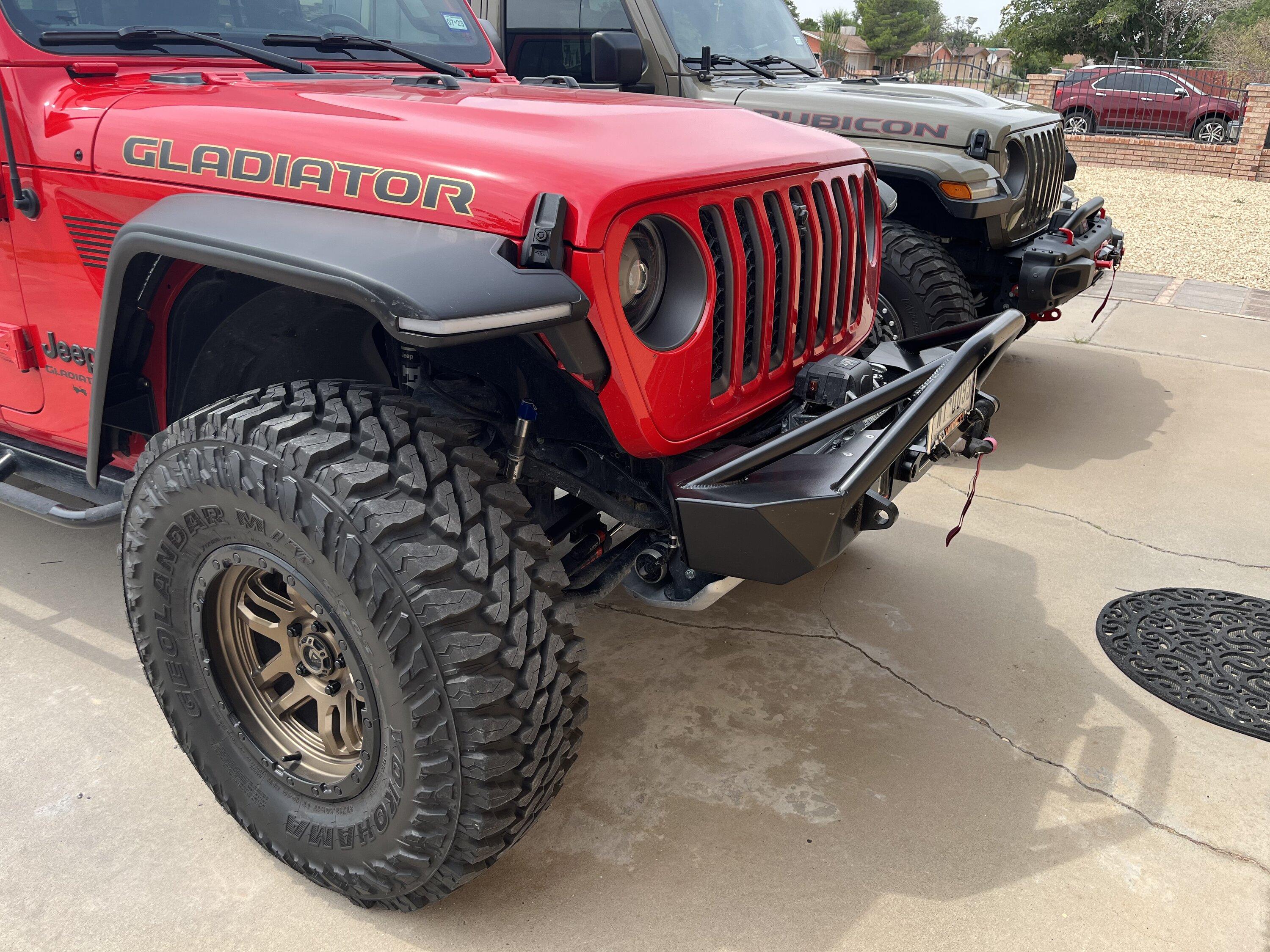 Jeep Gladiator Rugged Ridge Max Terrain Flares for Gladiator JT install/review. IMG_5324.JPG