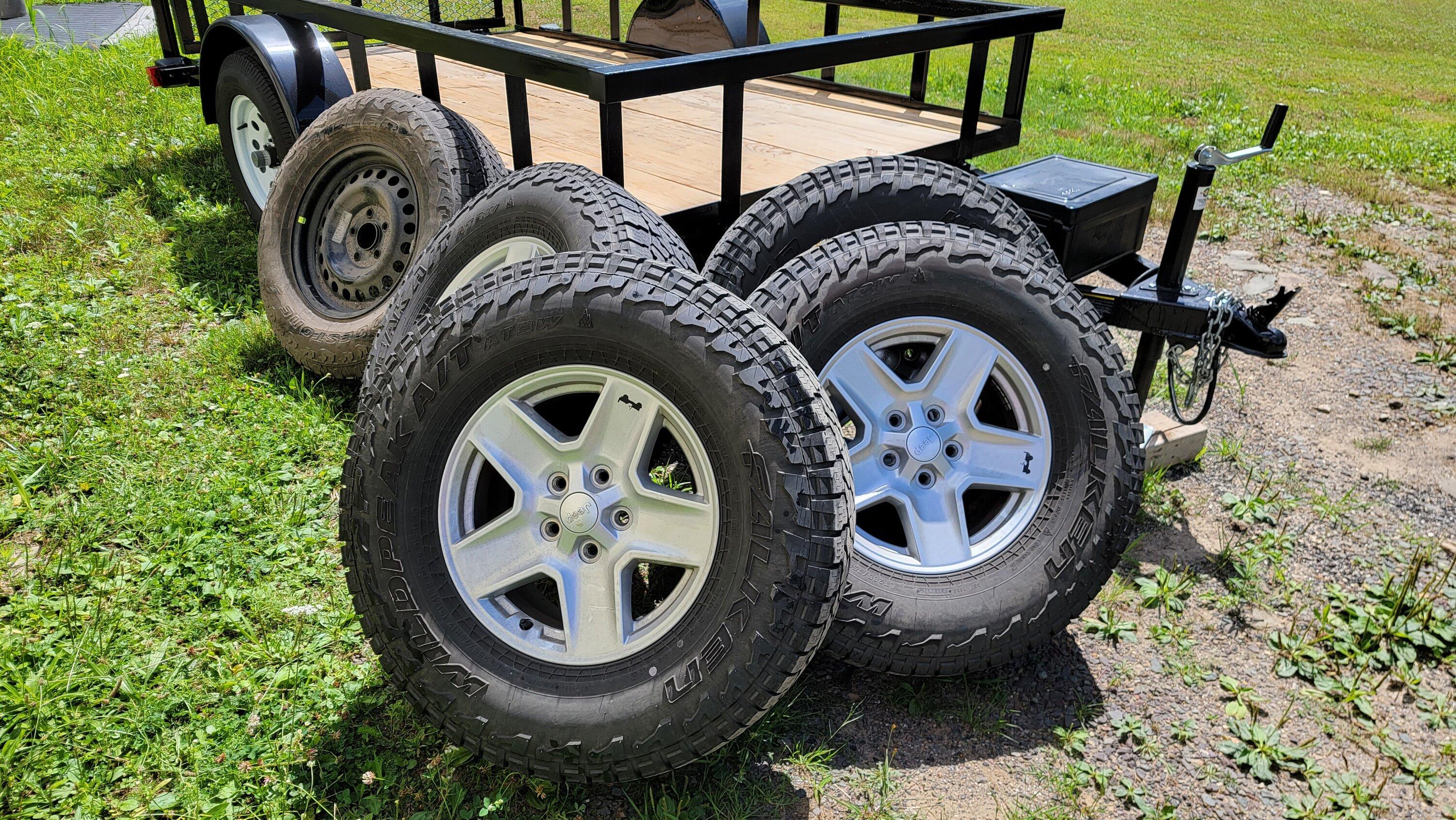 Jeep Gladiator FS 2020 sport wheels with 285/75-17 20220730_142916