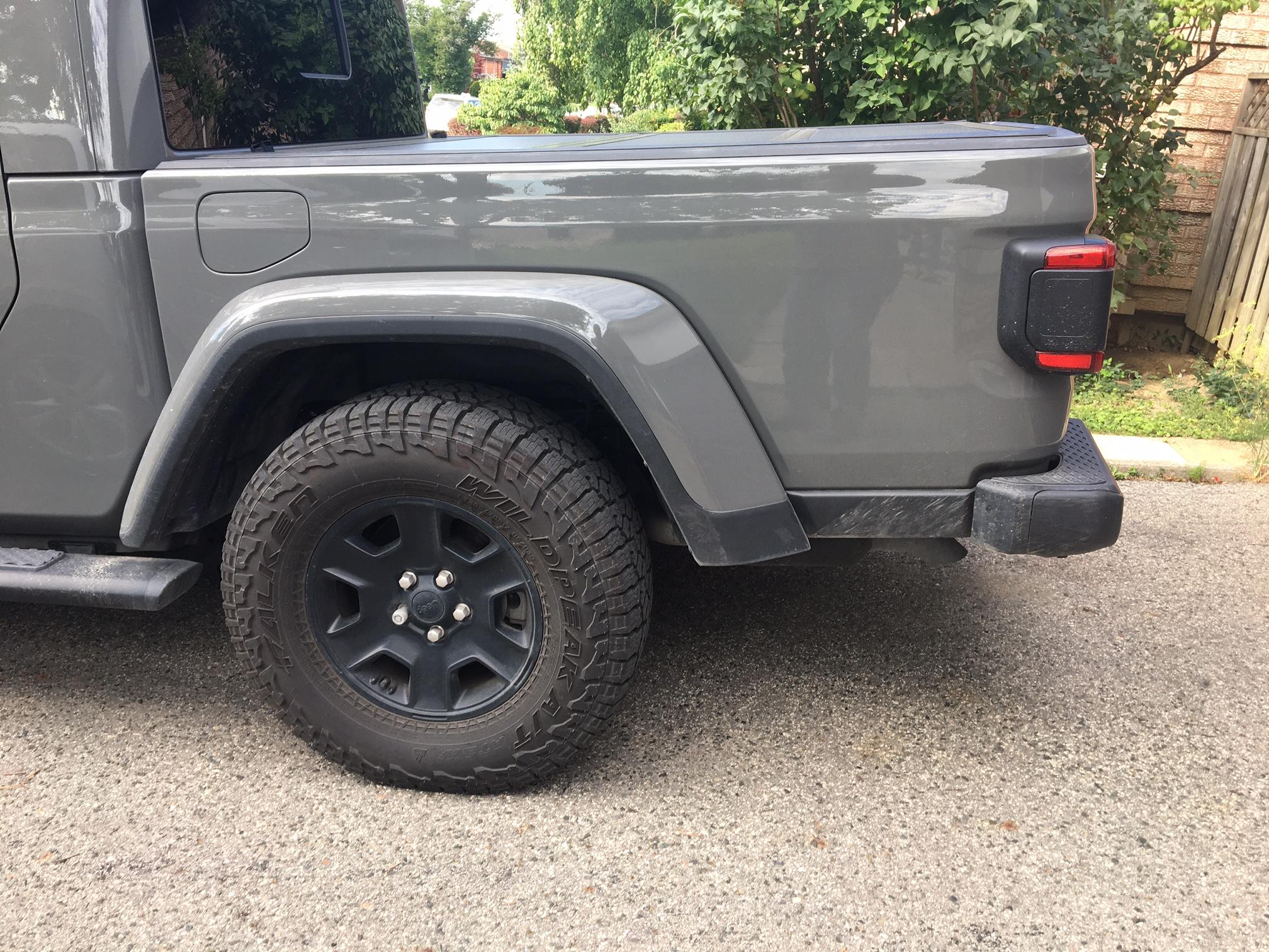 Jeep Gladiator What did you do WITH your Gladiator today? Jeep back end loaded