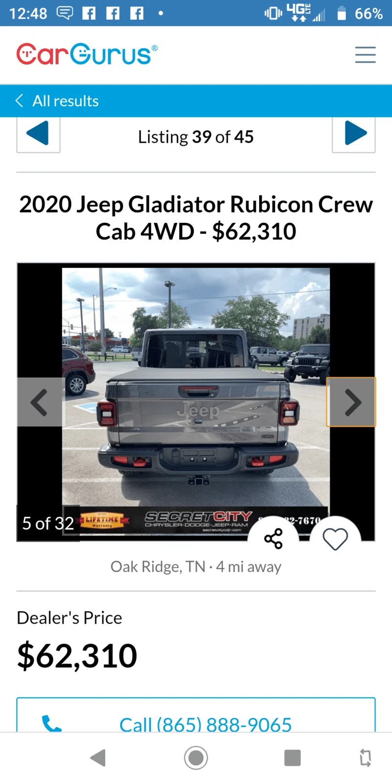 Jeep Gladiator First Granite Crystal VIN# Post Here Screenshot_20190810-124846