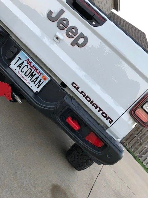 Jeep Gladiator Custom stickers/badges Gladiator Sticker