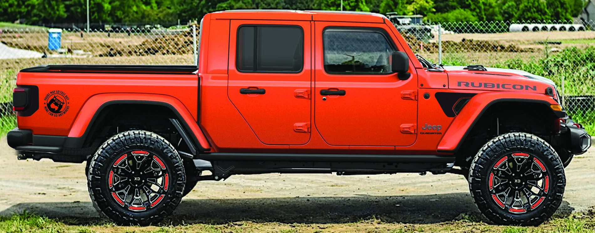 Jeep Gladiator What wheels/tires would you pick? Garfield1 KMC XD841 Boneyard  Orang