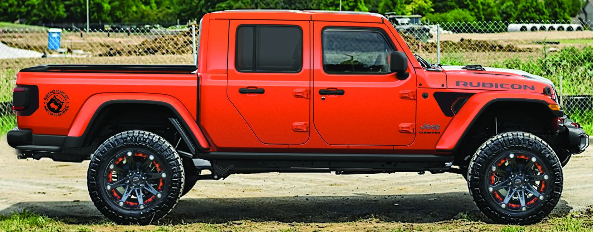 Jeep Gladiator What wheels/tires would you pick? Garfield2 Ballistic Jester  orange $210