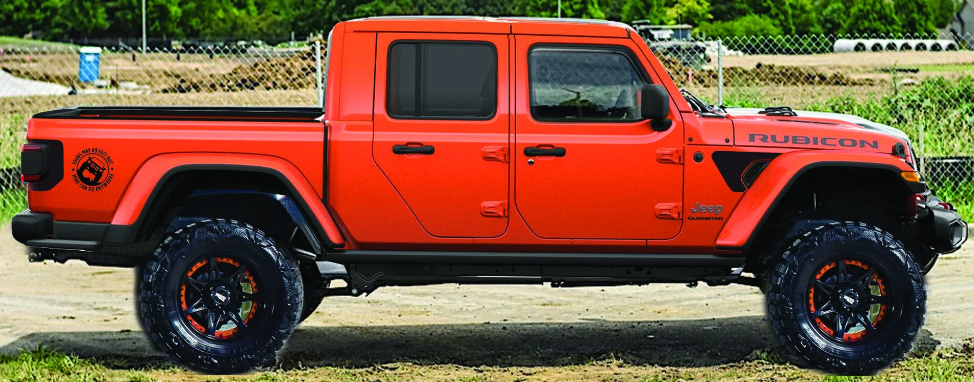 Jeep Gladiator What wheels/tires would you pick? Garfield4 Moto metal 961 orange $392