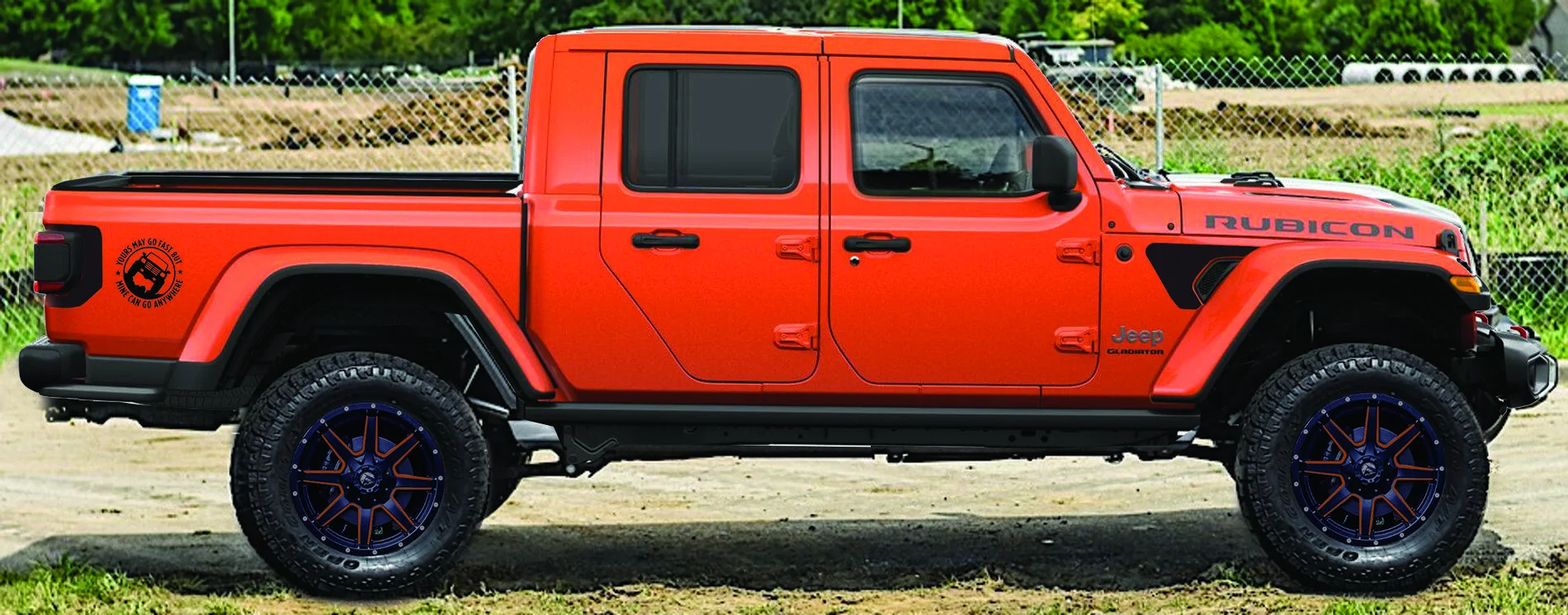 Jeep Gladiator What wheels/tires would you pick? Garfield7 Fuel Mavrick Red
