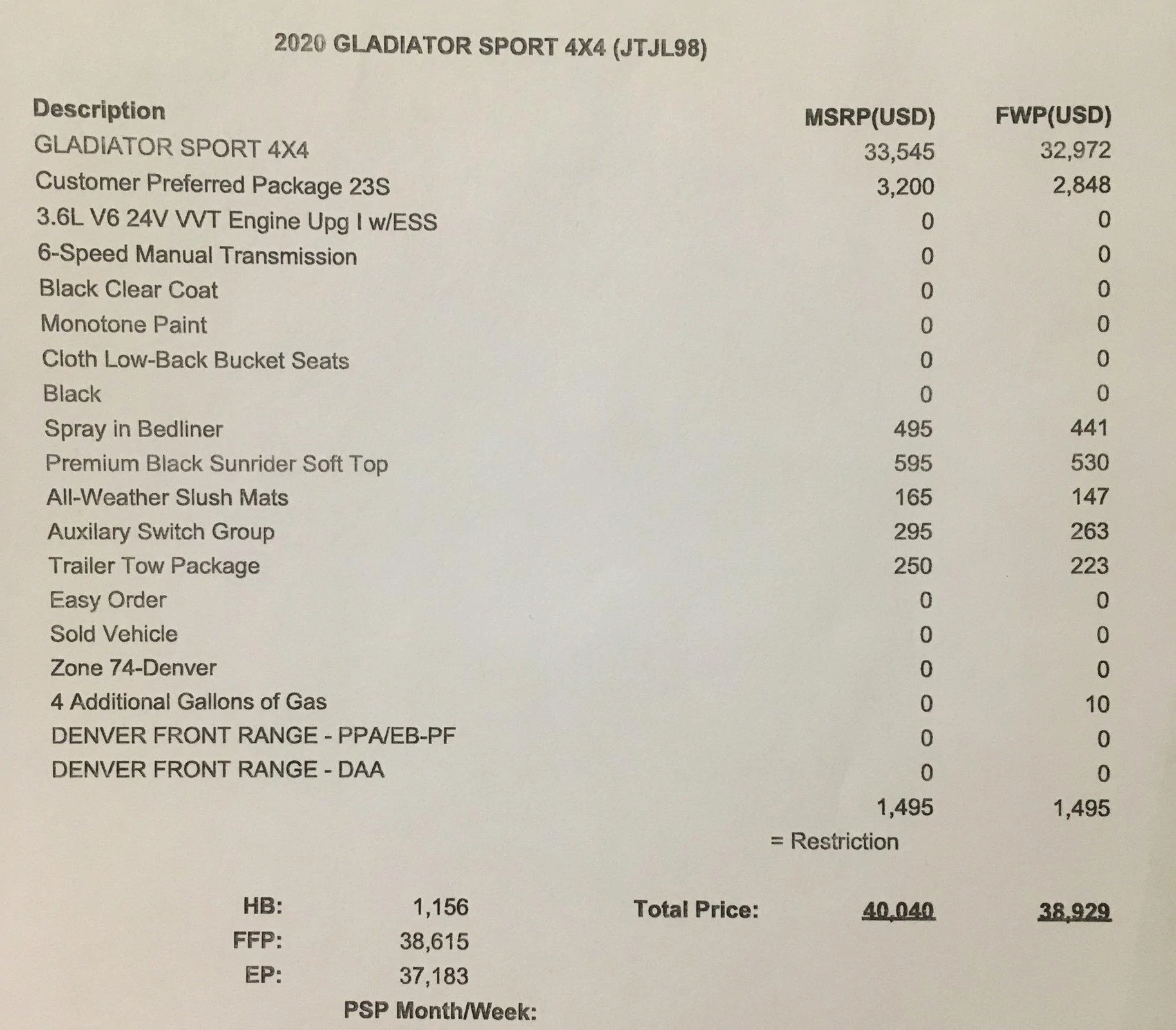 Jeep Gladiator 5% under invoice is currently the best deal? BFBF4864-3324-4E2F-8505-E987B34D64CB