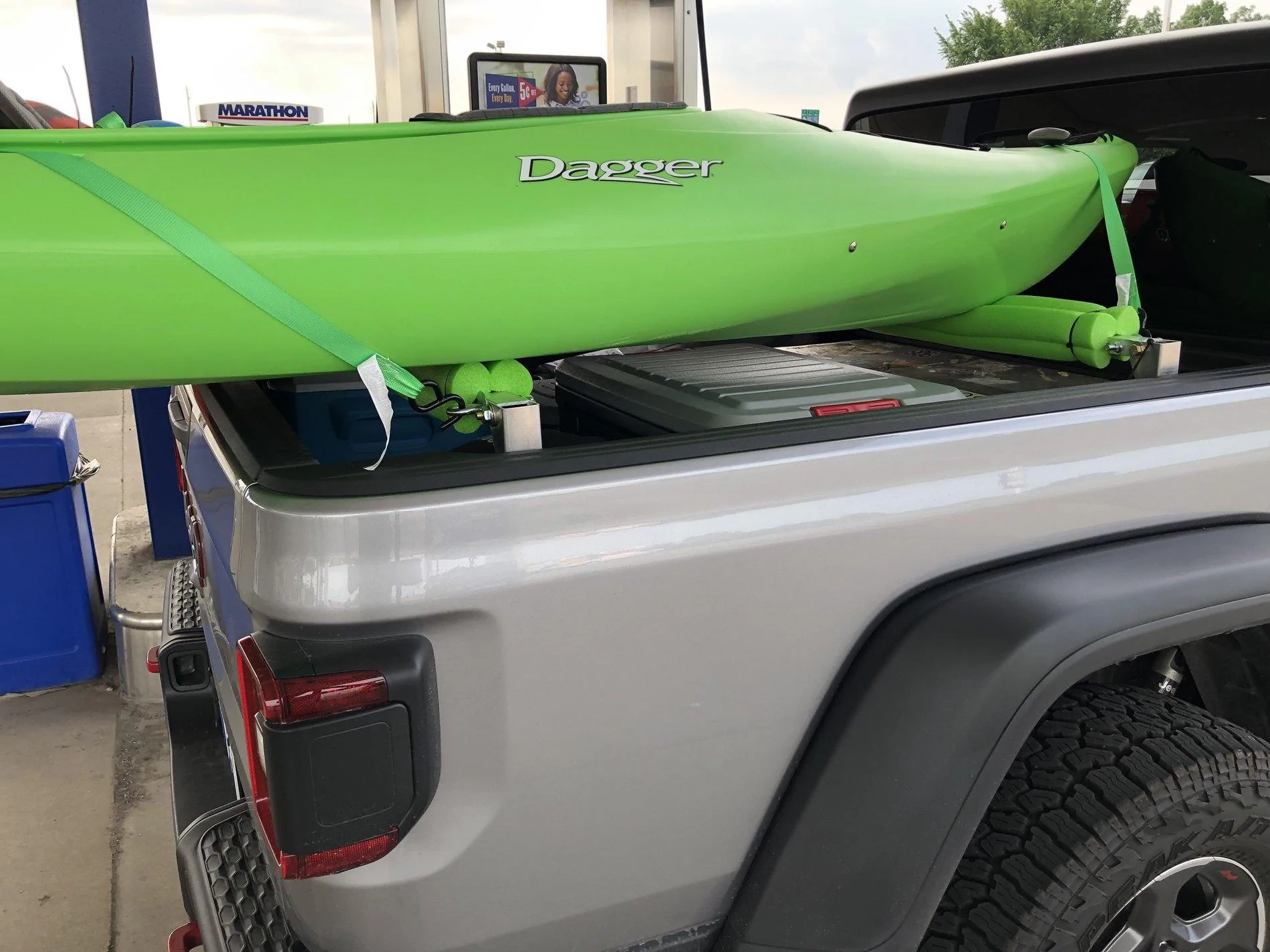 Jeep Gladiator Bed rack/storage for kayaks 8C6355F6-9B5C-4014-AEC6-567320C64279