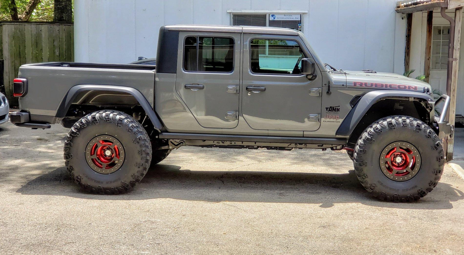 Jeep Gladiator Husband Gladiator and Wife JL build(s) Chopped Flares