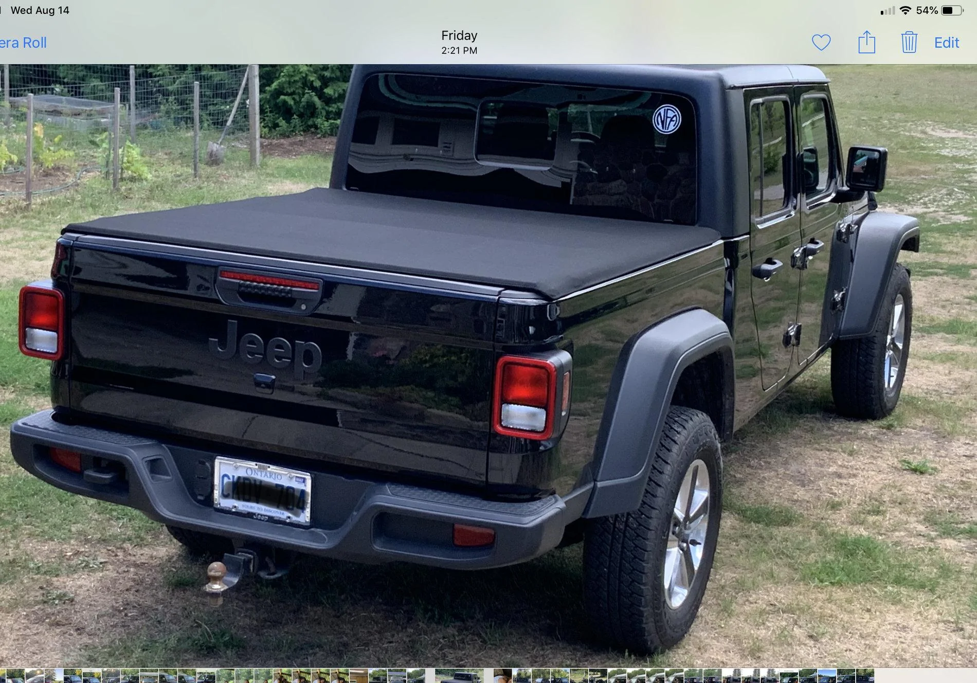 Jeep Gladiator BLACK Gladiator JT Club 40ABB259-FCD4-4786-8FDD-7DF648621FE8