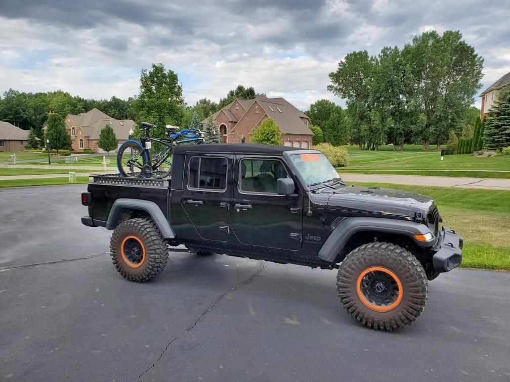 Jeep Gladiator JT Gladiator Upper Decker Hinged Cargo Basket Now Available! IMG_9933.JPG