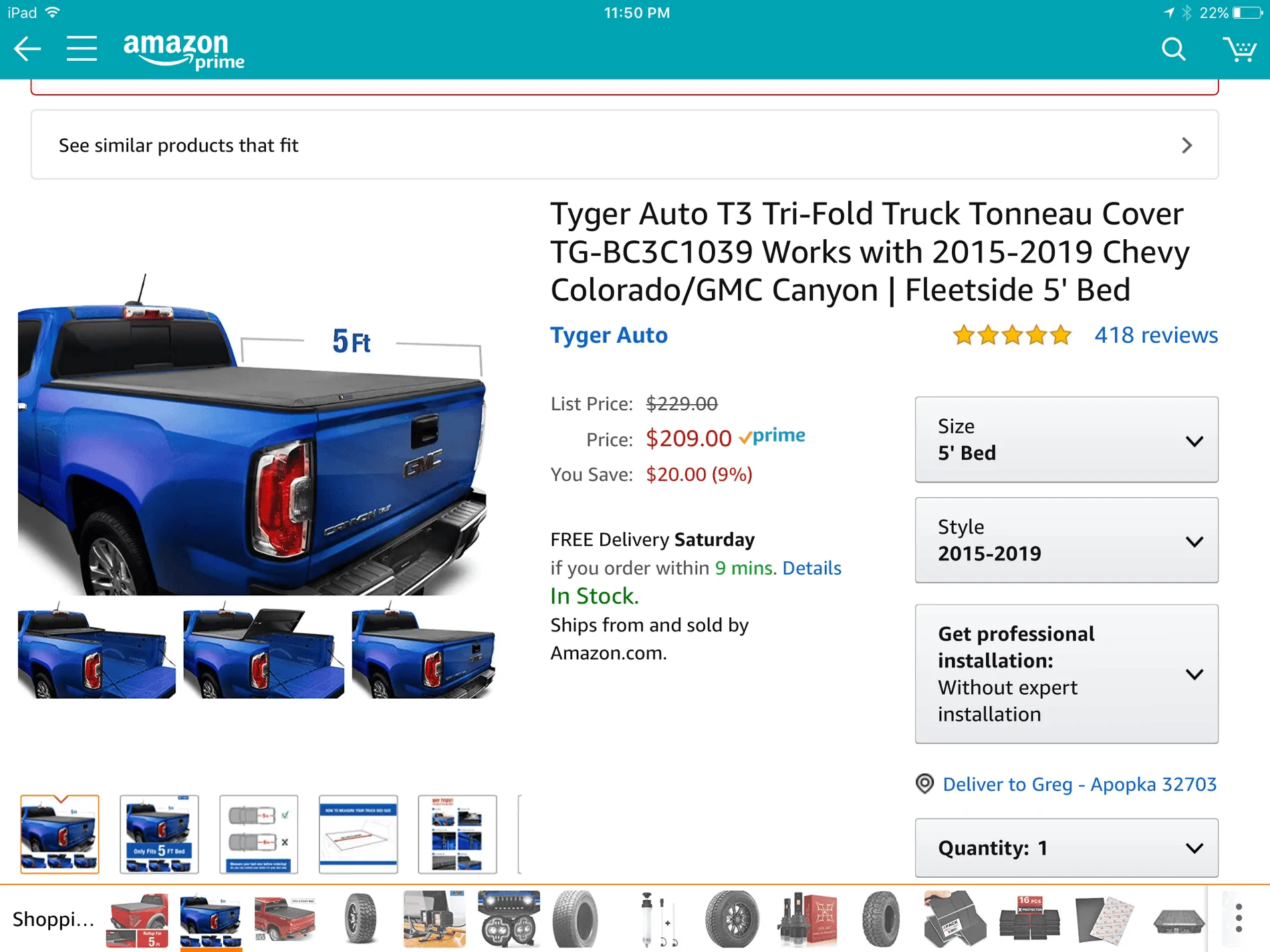 Jeep Gladiator Bed cover on the cheap! (From Chevy Colorado) IMG_1691