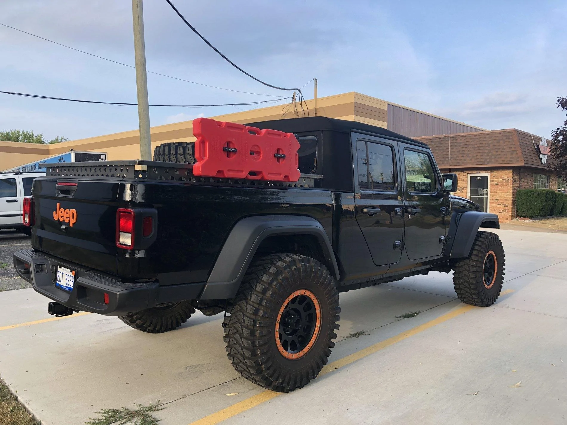 Jeep Gladiator JT Gladiator Upper Decker Hinged Cargo Basket Now Available! IMG_9961