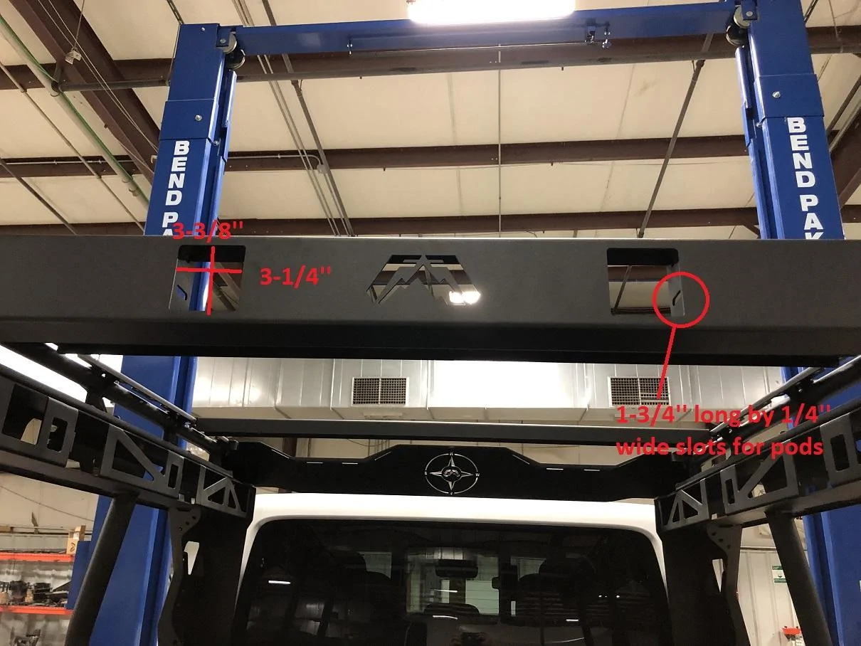 Jeep Gladiator Tops! Canopy / covers / toppers / racks possibilities for Gladiator - Show me! rear light openings