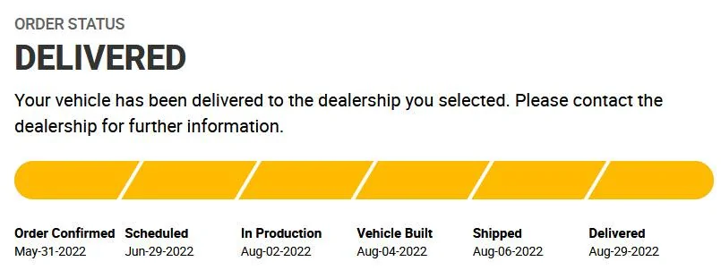 Jeep Gladiator Just Ordered? Check in HERE! Timelin