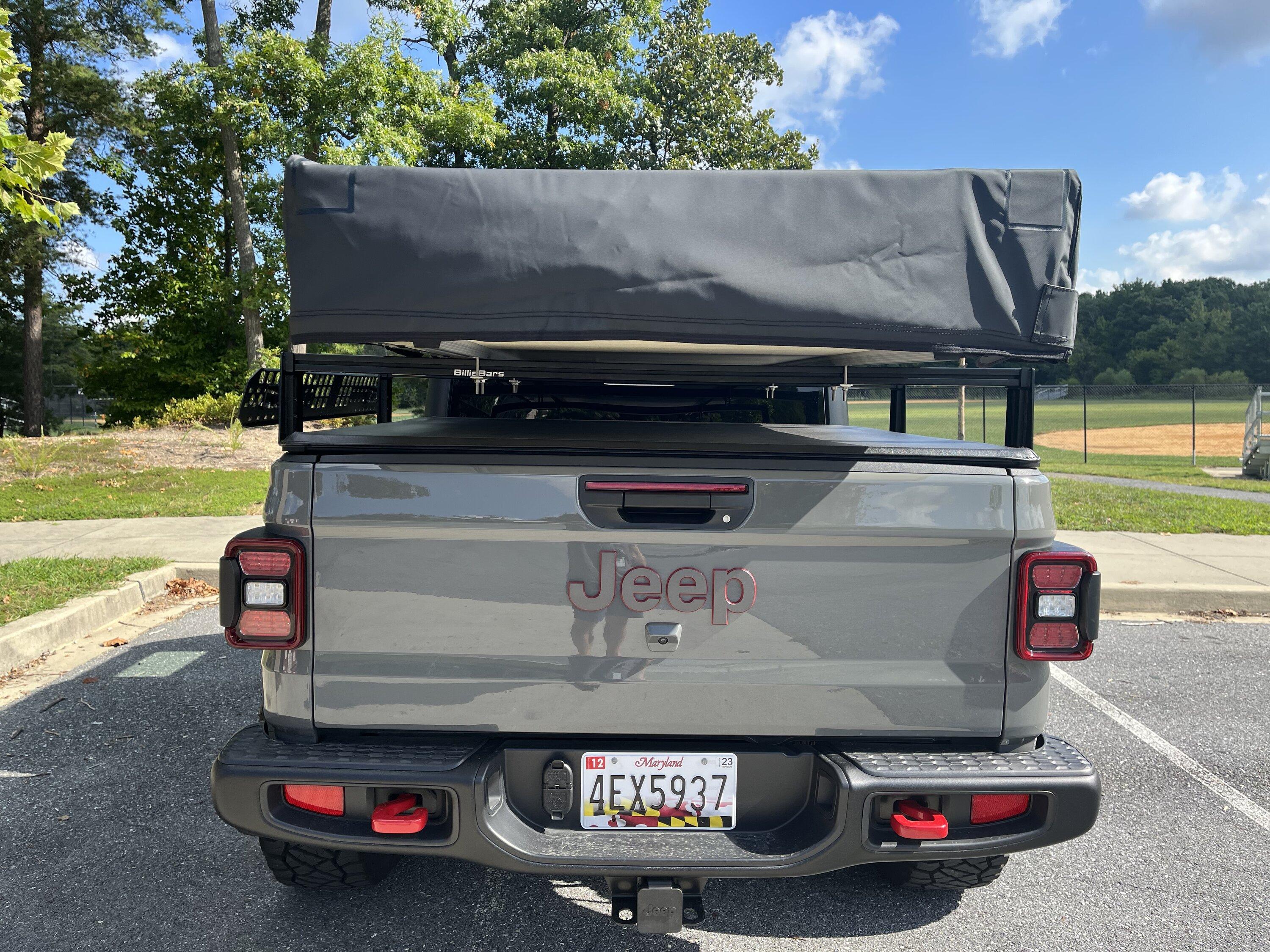 Jeep Gladiator Smittybilt gen.2 rtt/Billie bars setup 42291299-A452-4E54-B94D-69F0ED5DB722