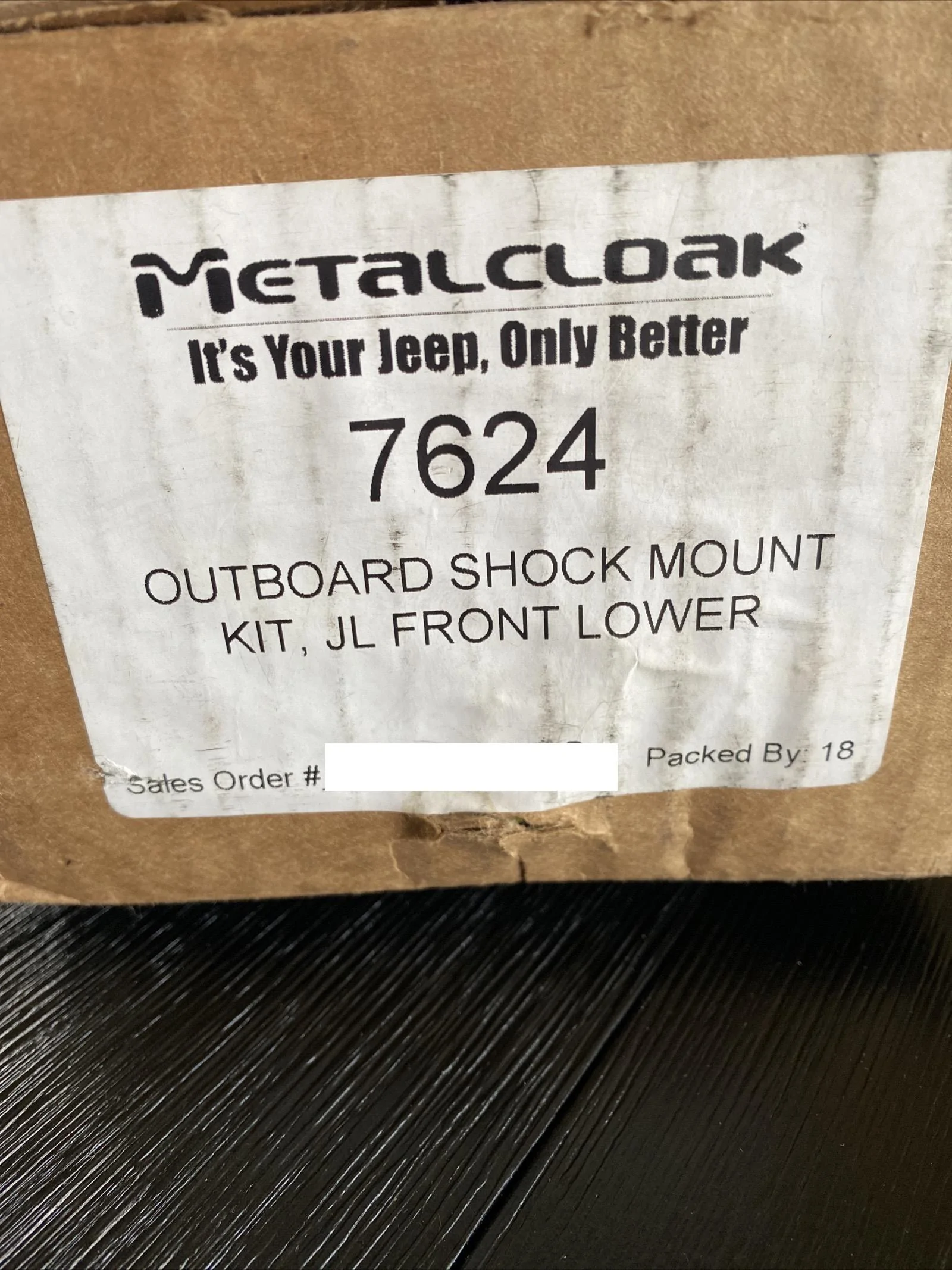 Jeep Gladiator Metalcloak Outboard Shock Mount Kit IMG_2375