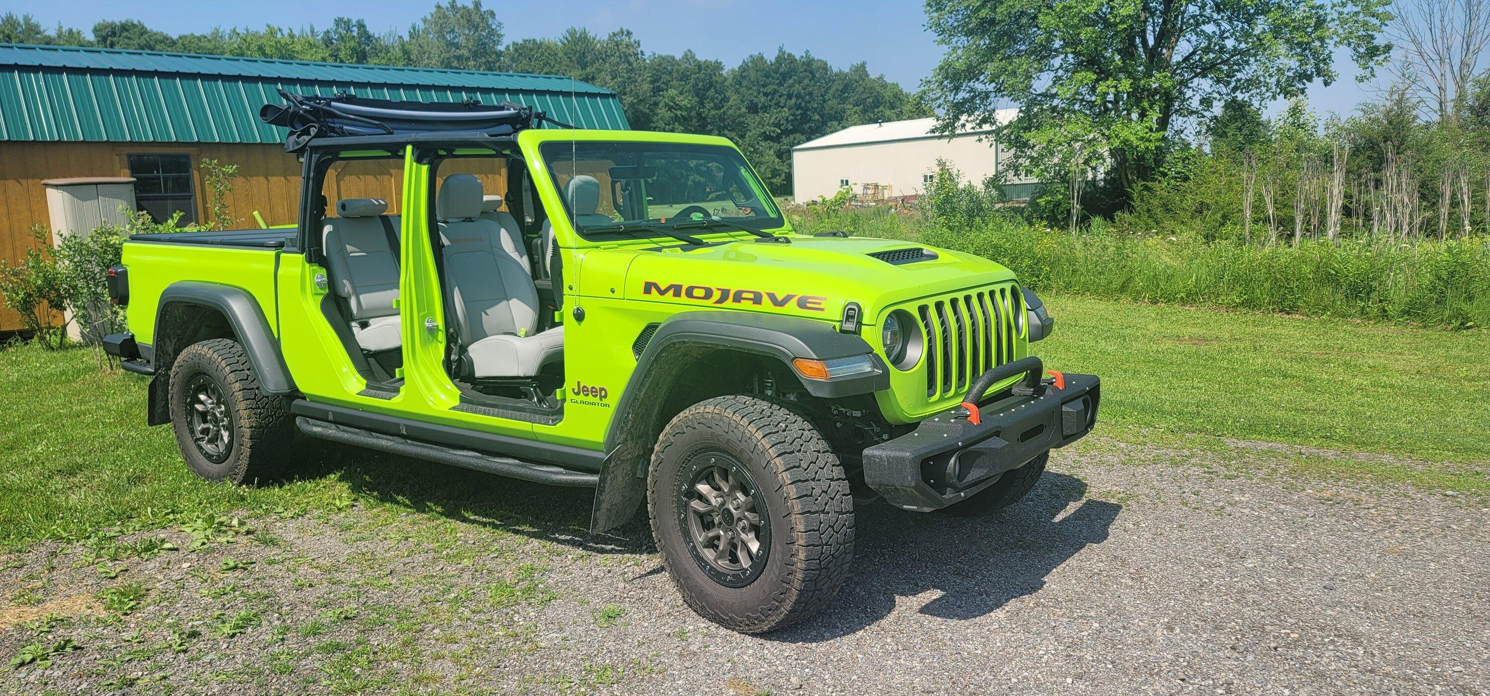 Jeep Gladiator Needing install advice for a light bar. 20220614_160119