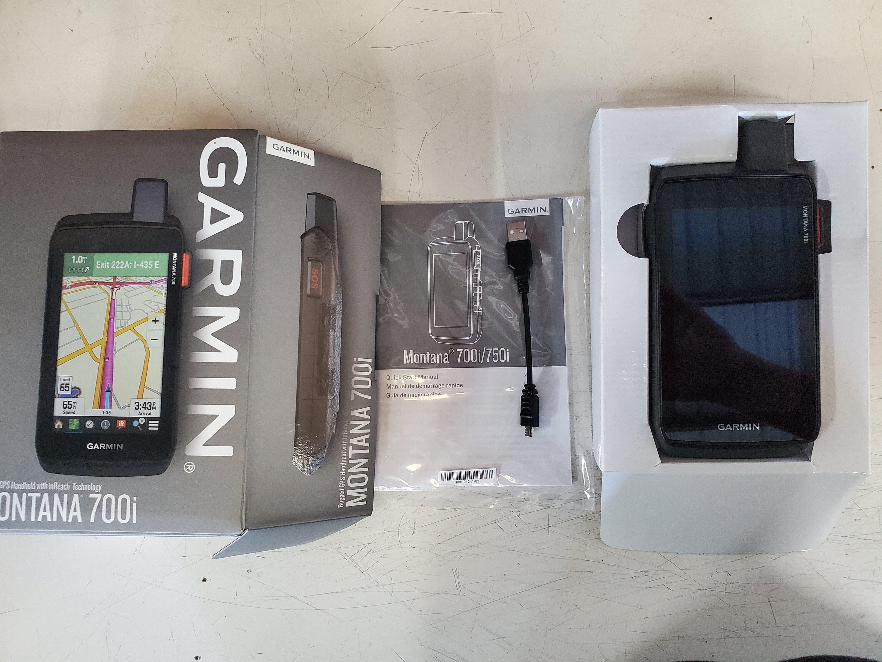 Jeep Gladiator Garmin Montana 700i touchscreen GPS w/ inReach 20220909_133011