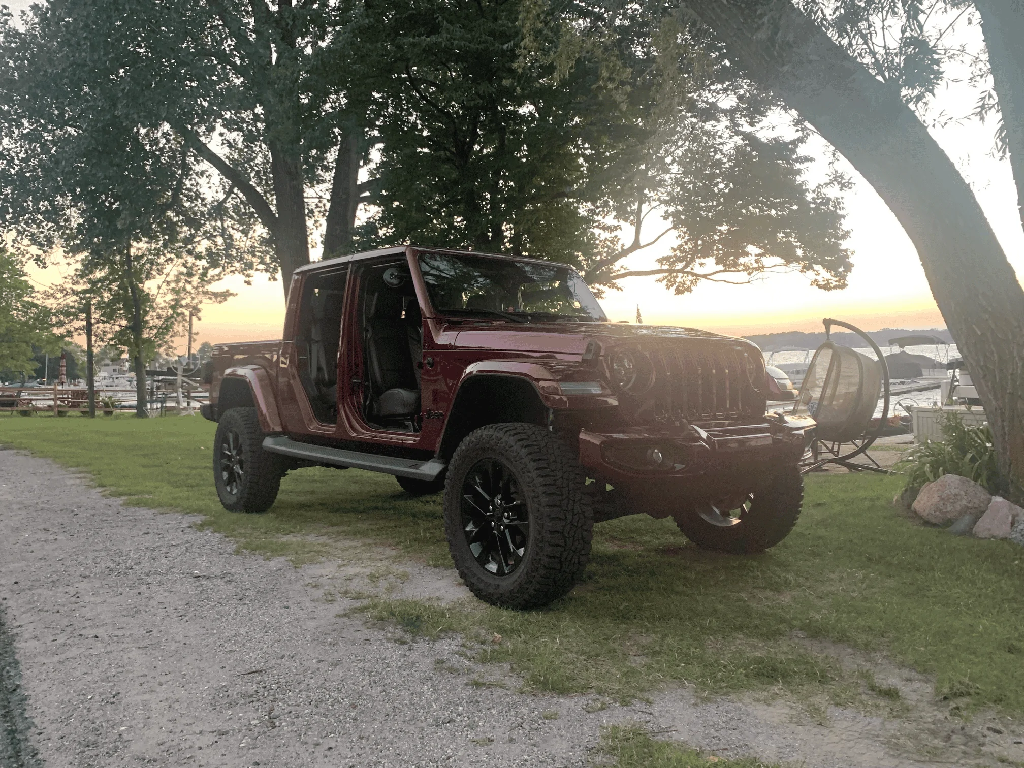 Jeep Gladiator Pros and cons for 35s on JTRD Gladiator Doors Off Top On