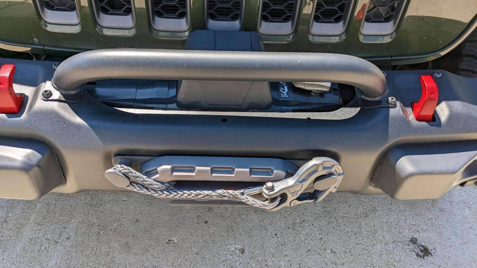 Jeep Gladiator 22 JTR build in TX Winch Bar