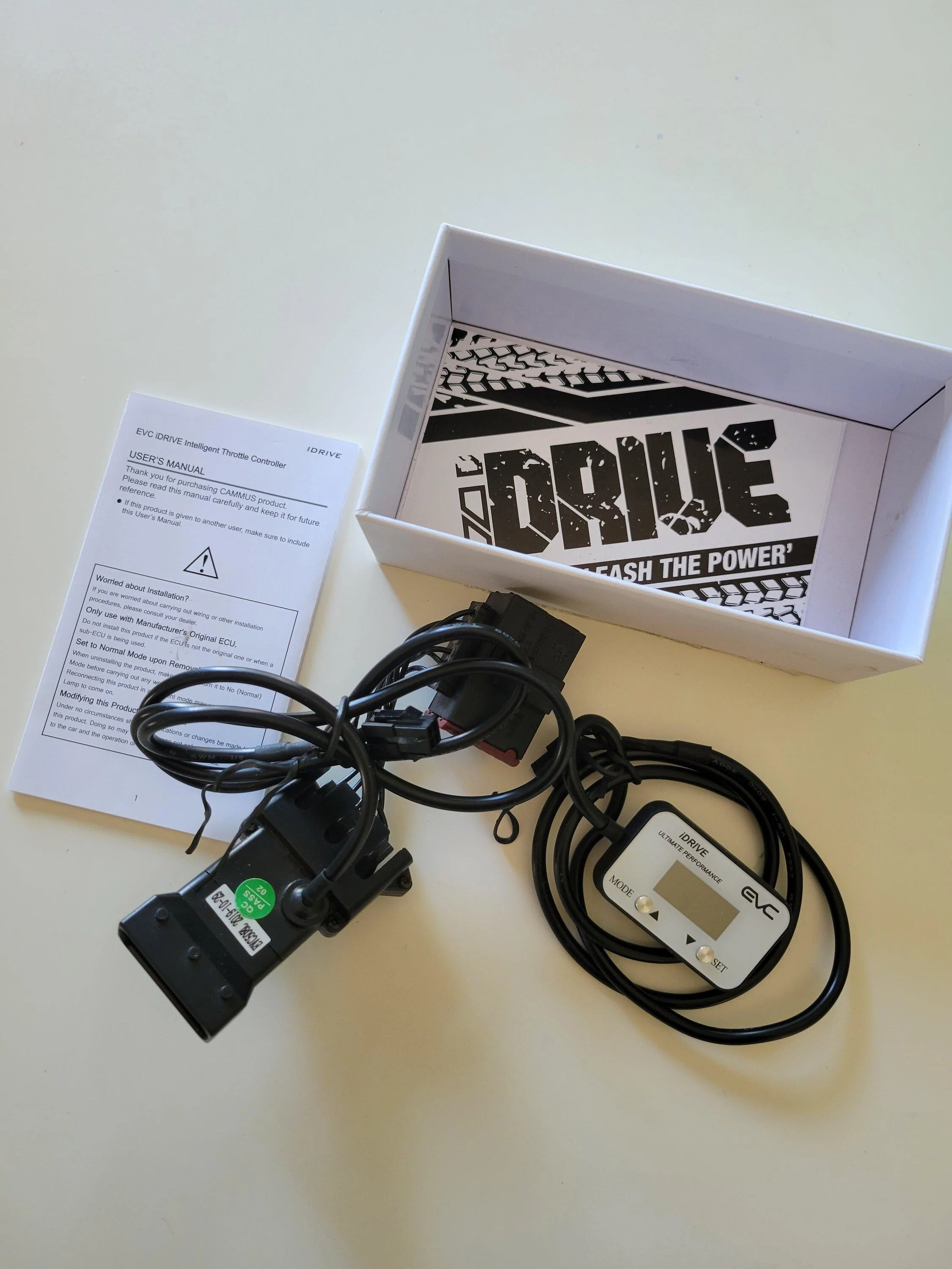Jeep Gladiator iDrive throttle controller 20220915_105752