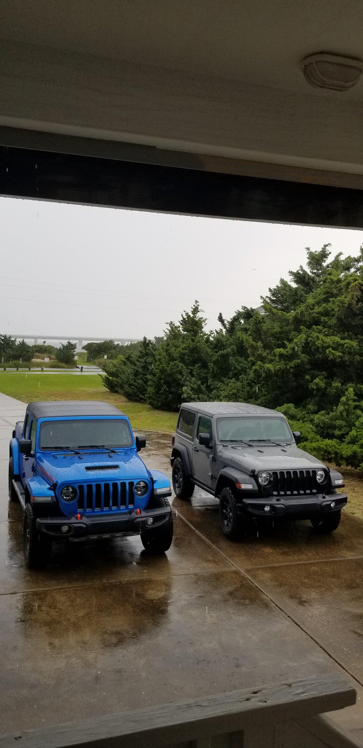 Jeep Gladiator Group shot! All the family Jeeps in one photo! Let's see some Jeep familys! 20210702_131440