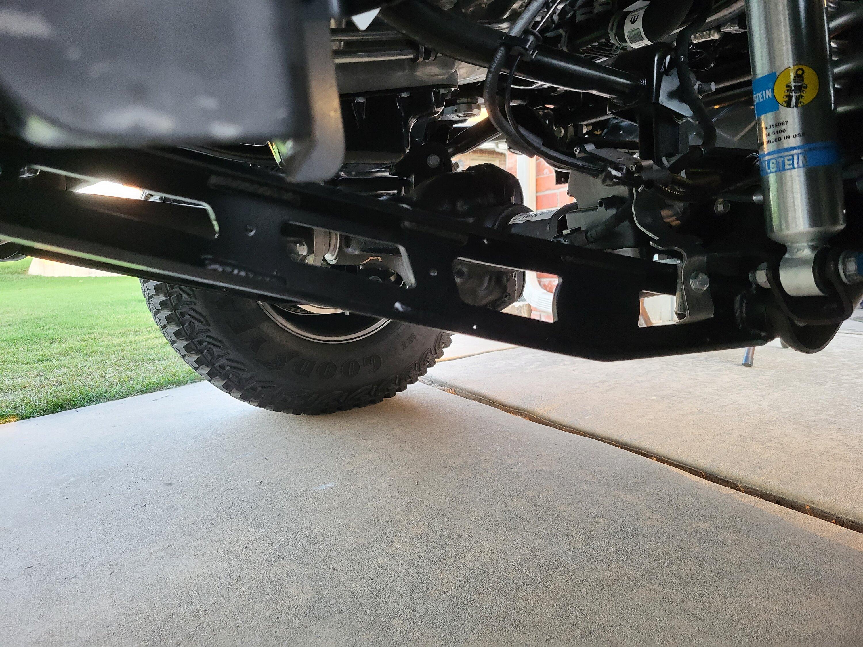 Jeep Gladiator Installed Stryker Off-road Lower control arms 20220915_190658