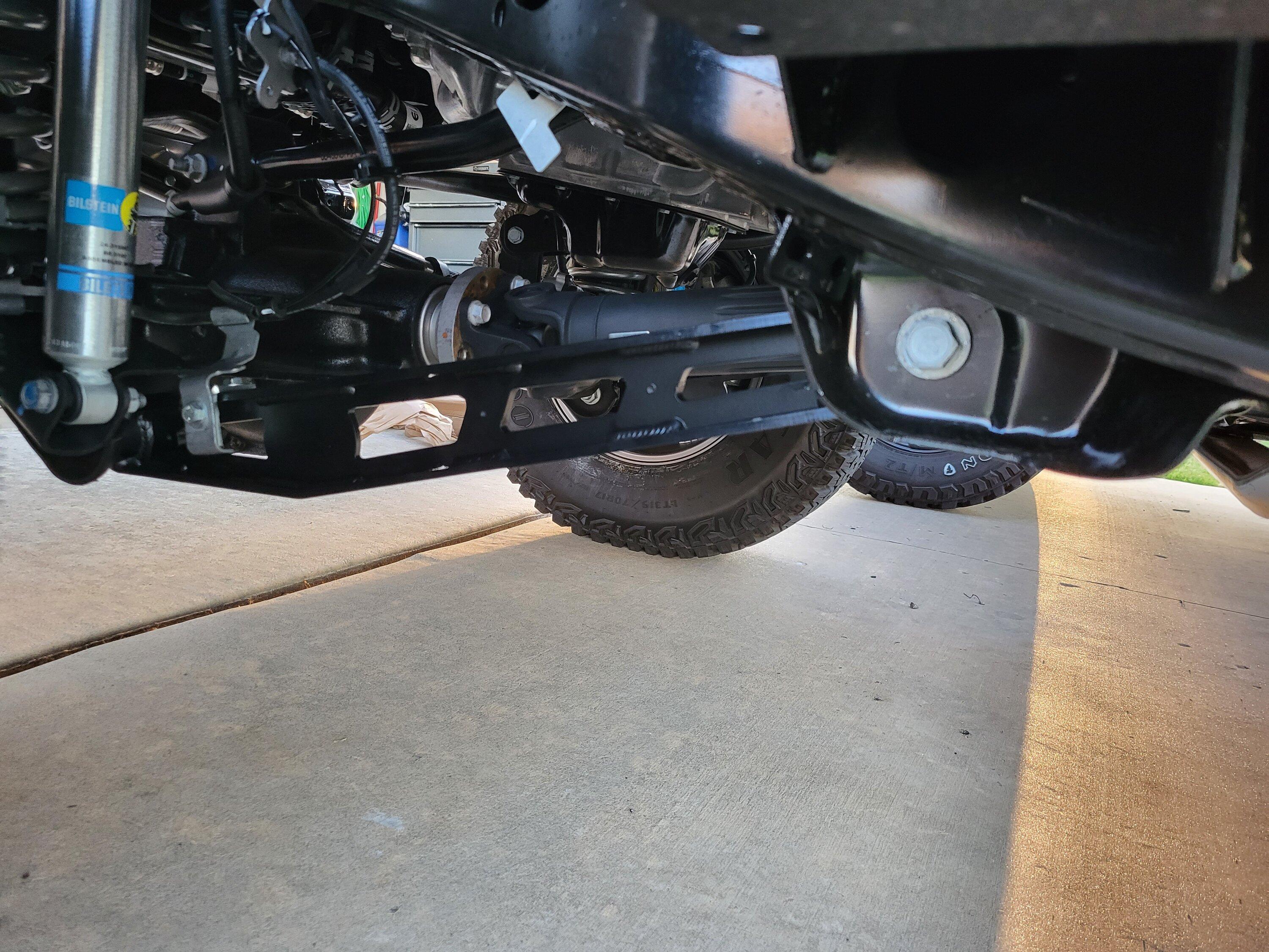 Jeep Gladiator Installed Stryker Off-road Lower control arms 20220915_190644