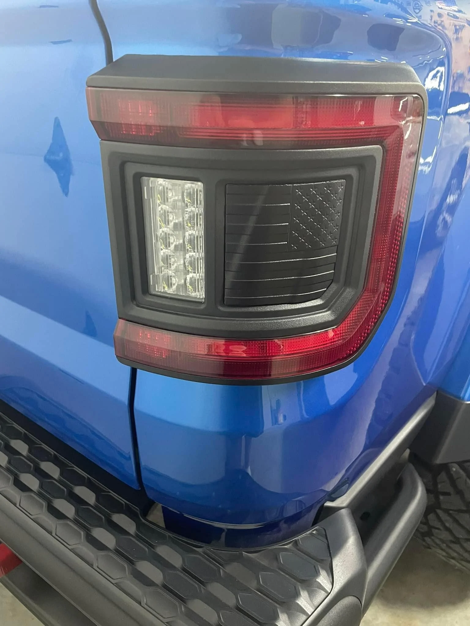 Jeep Gladiator ??  HD Designer replacement panels for Oracle Flush Mount Tail Lights! flagjt