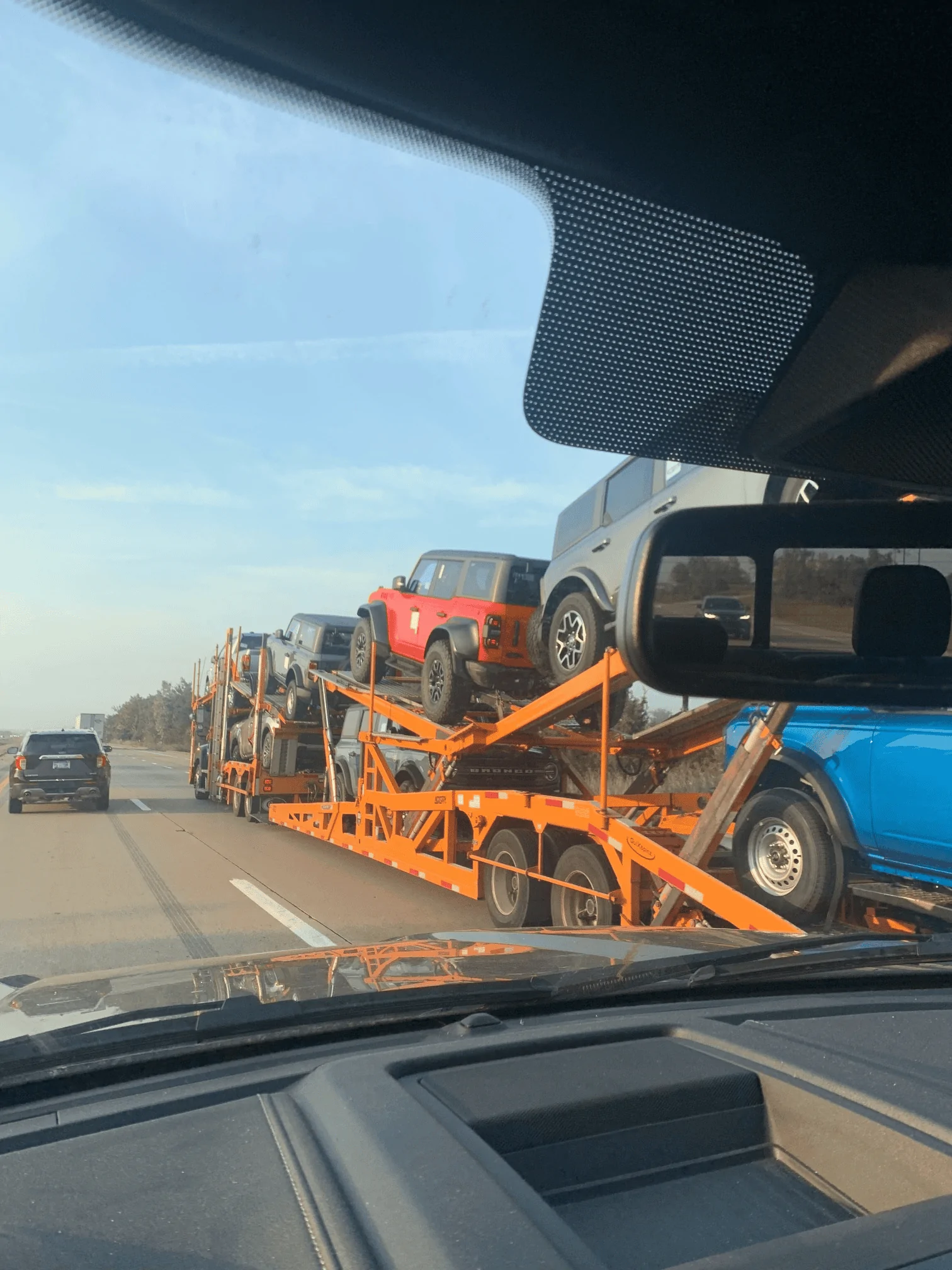 Jeep Gladiator 2022 Bronco Raptor Bronco Raptor in Transit