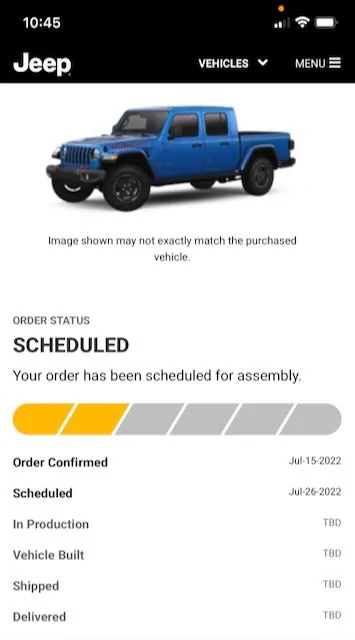 Jeep Gladiator 2023 Jeep Gladiator Order…What step are you in? IMG_67D0BF6F45CA-1 (1)