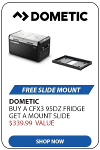 Jeep Gladiator DEALS on Fridges, Roof Racks, Roof Top Tents and more at Northridge4x4! dometic_pkg_laborday