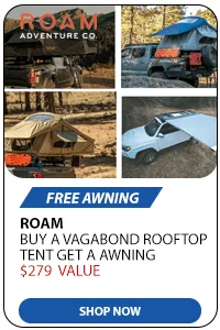 Jeep Gladiator DEALS on Fridges, Roof Racks, Roof Top Tents and more at Northridge4x4! ROAM_pkg_laborday (1)