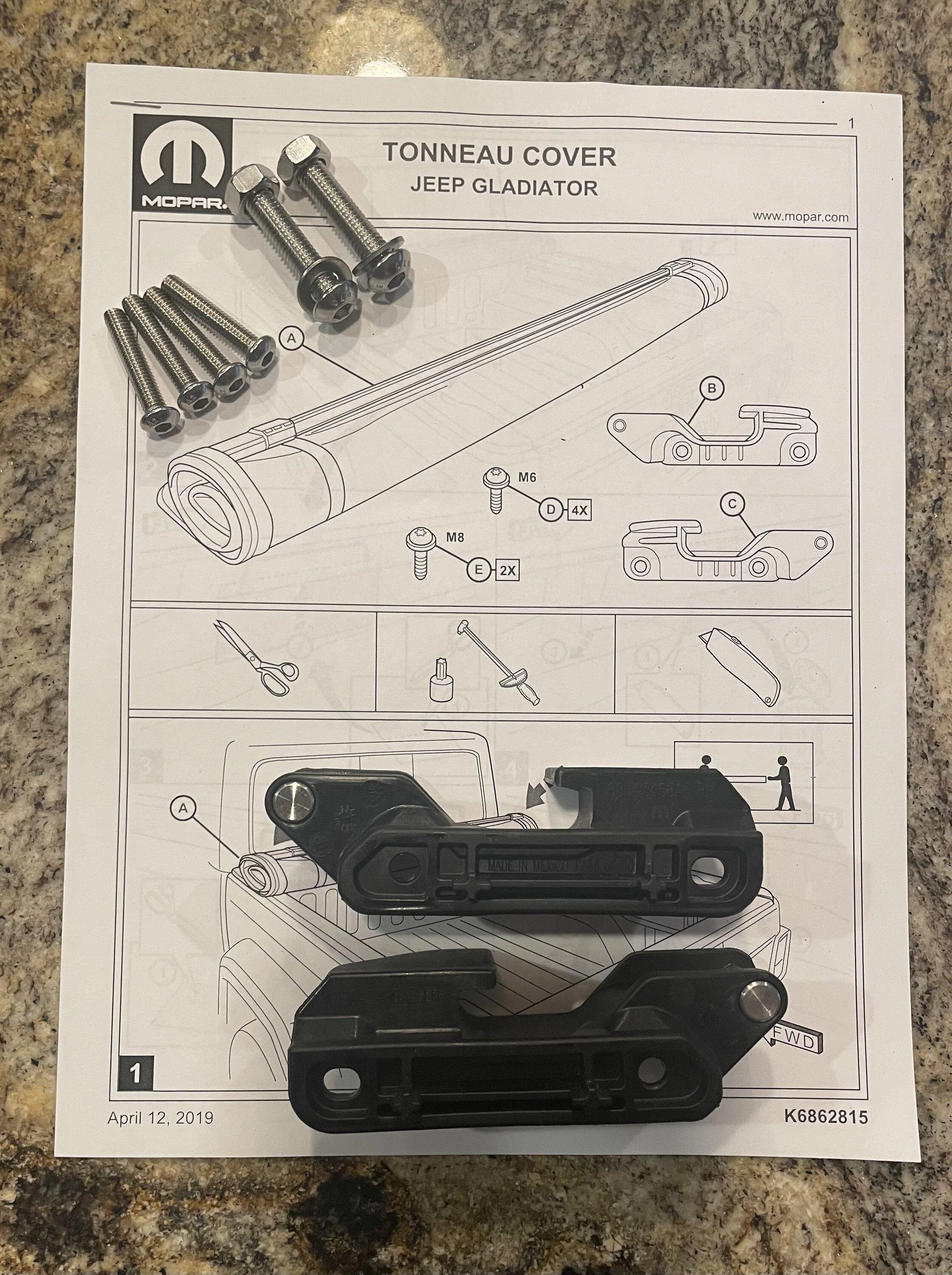 Jeep Gladiator Mopar Jeep Gladiator Premium Bed Cover IMG_8708