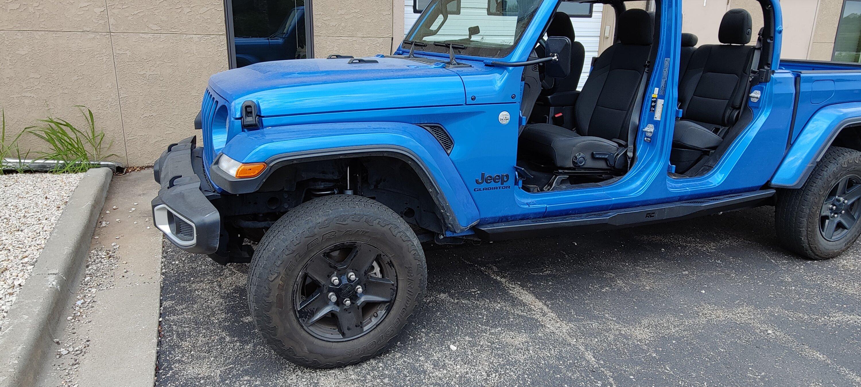 Jeep Gladiator RC 2.5 inch install help IMG20220916160108