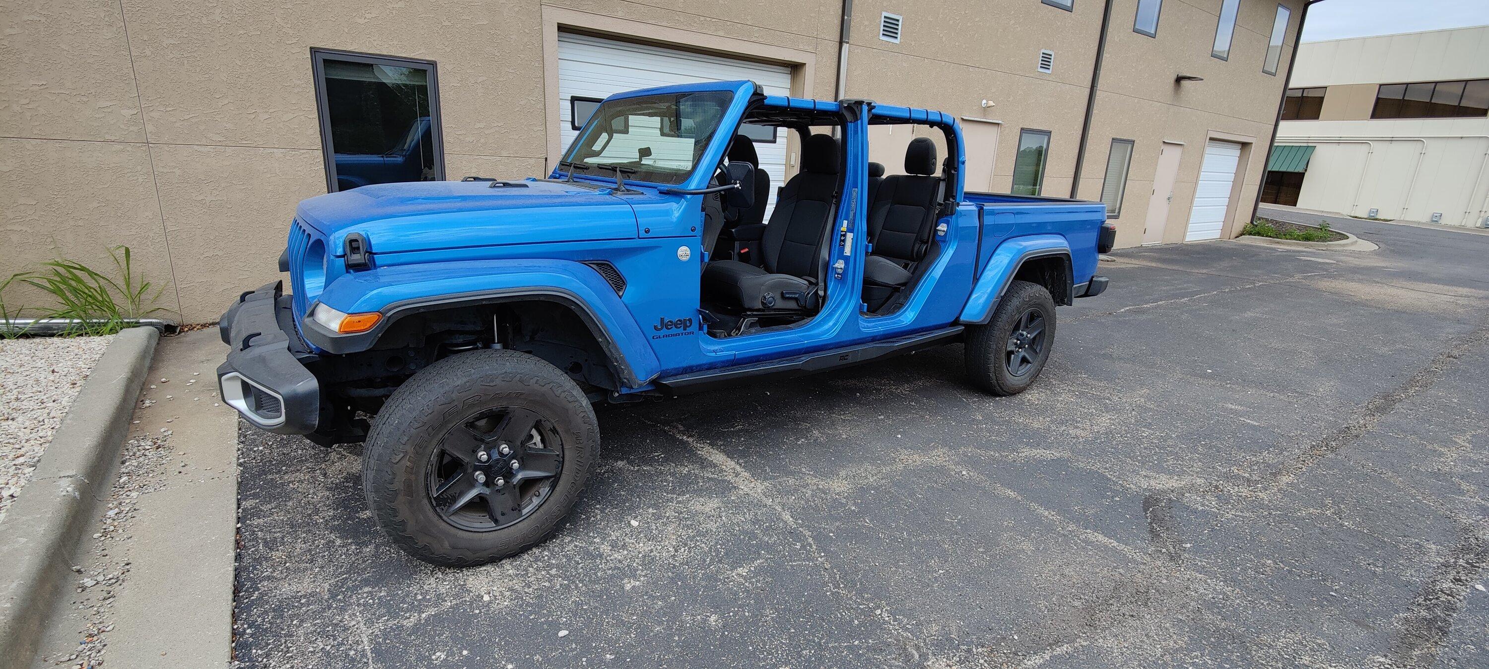 Jeep Gladiator RC 2.5 inch install help IMG20220916160102