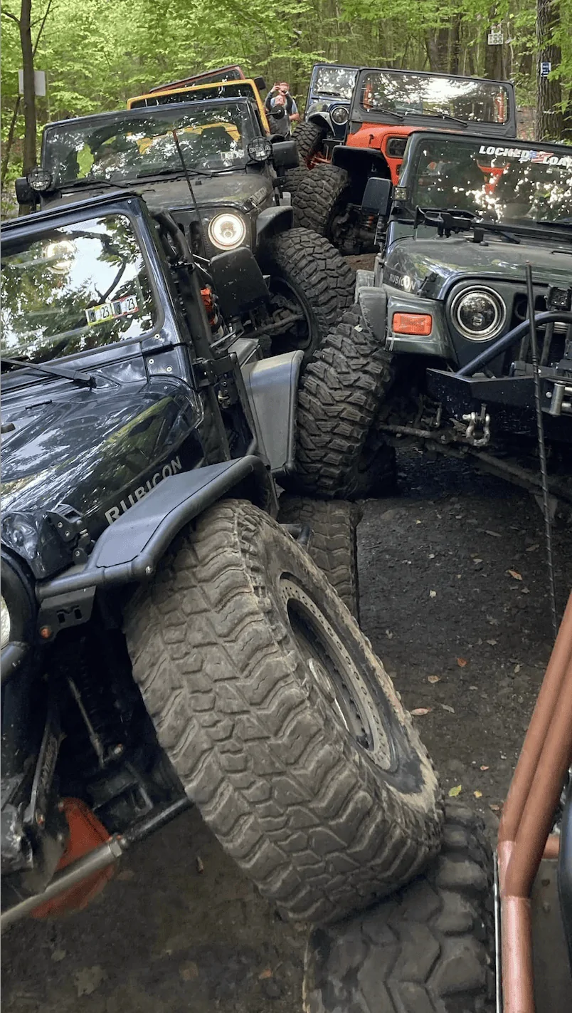 Jeep Gladiator Fall run at Rausch Creek 10/22 1663592791842
