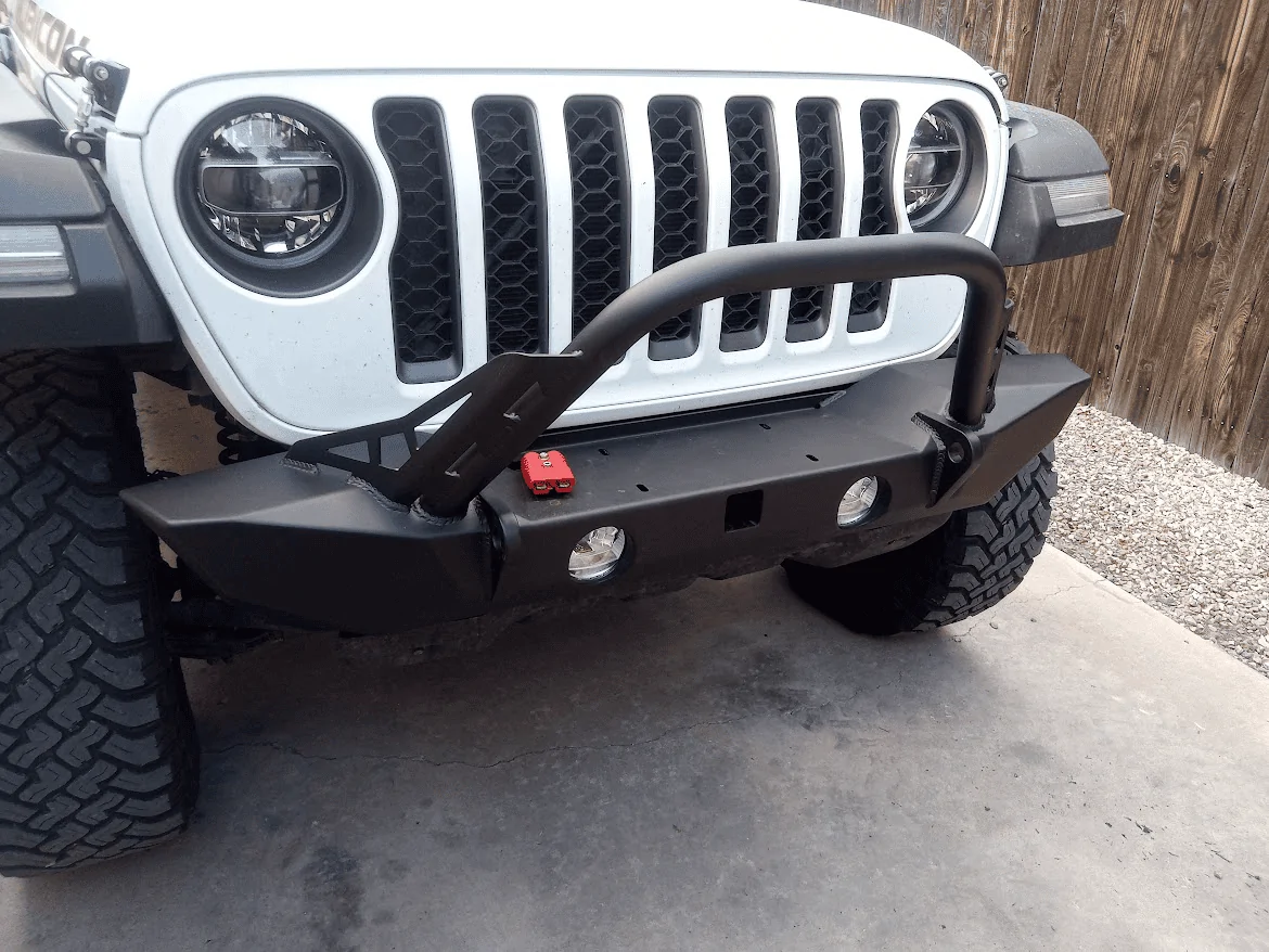 Jeep Gladiator Front bumper with integrated receiver 1663607217798