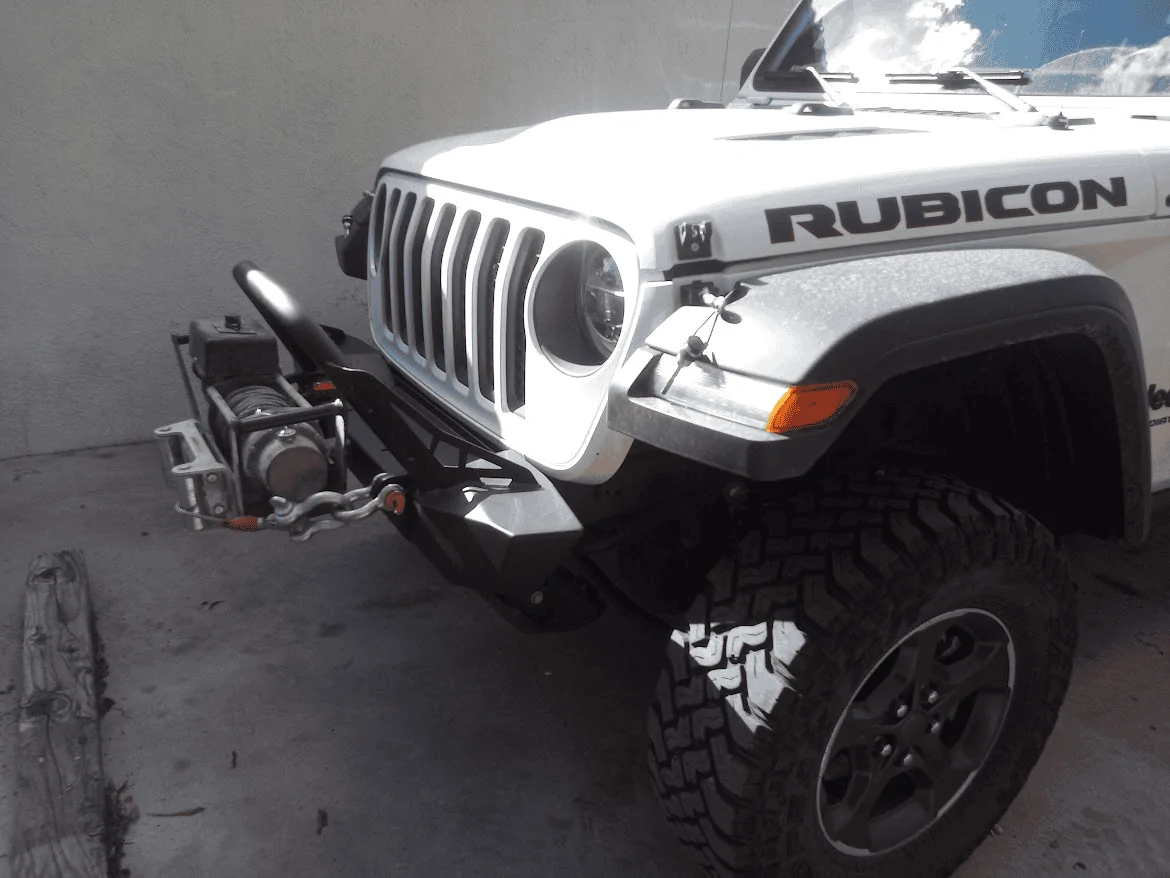 Jeep Gladiator Front bumper with integrated receiver 1663607231722