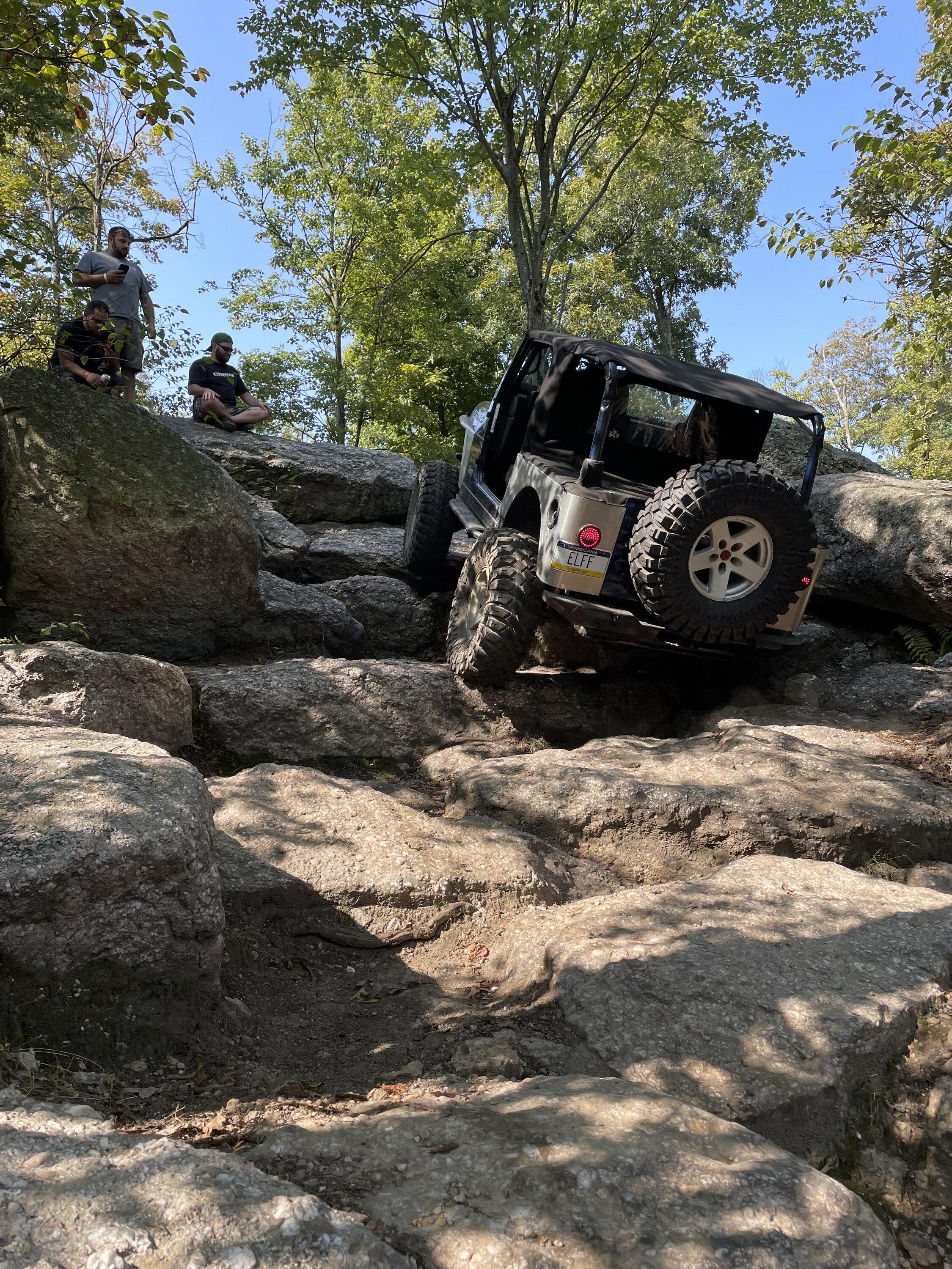 Jeep Gladiator Fall run at Rausch Creek 10/22 IMG_7363