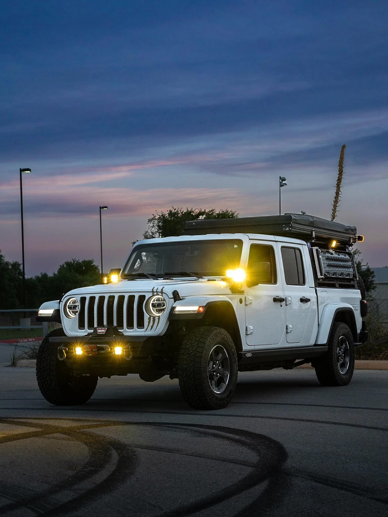 Jeep Gladiator Lights for ditch, sides, and rear (Baja Designs) DSC02860
