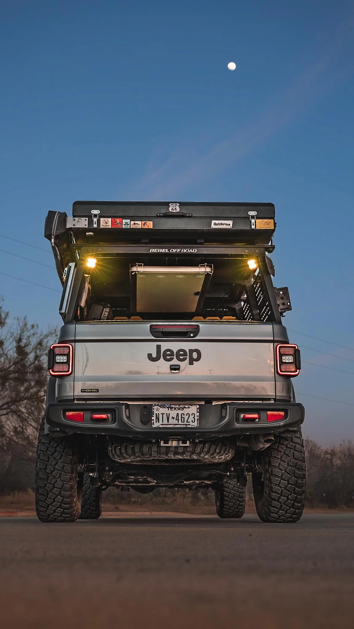 Jeep Gladiator Lights for ditch, sides, and rear (Baja Designs) DSC00235