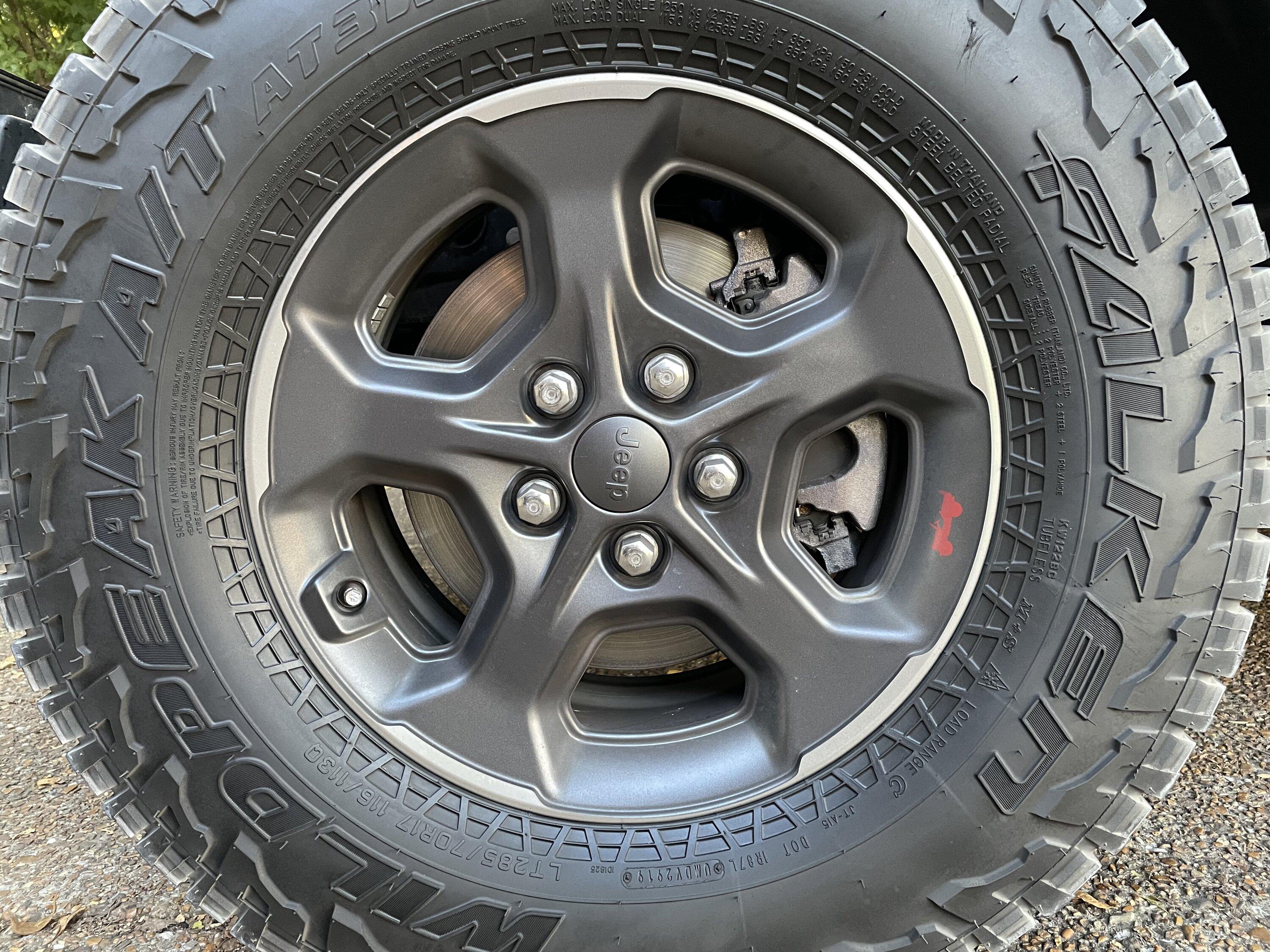 Jeep Gladiator Rubicon Wheels and Tires - $600 OBO DE239643-85B9-409C-8B38-46A3AB031908
