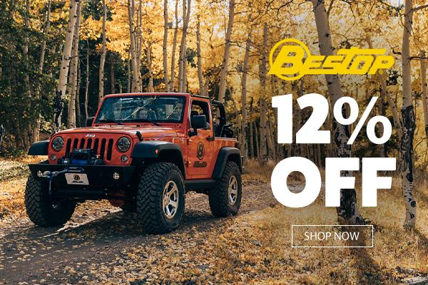 Jeep Gladiator Bestop SALE and $100 off discount code! Bestop-12perc-off