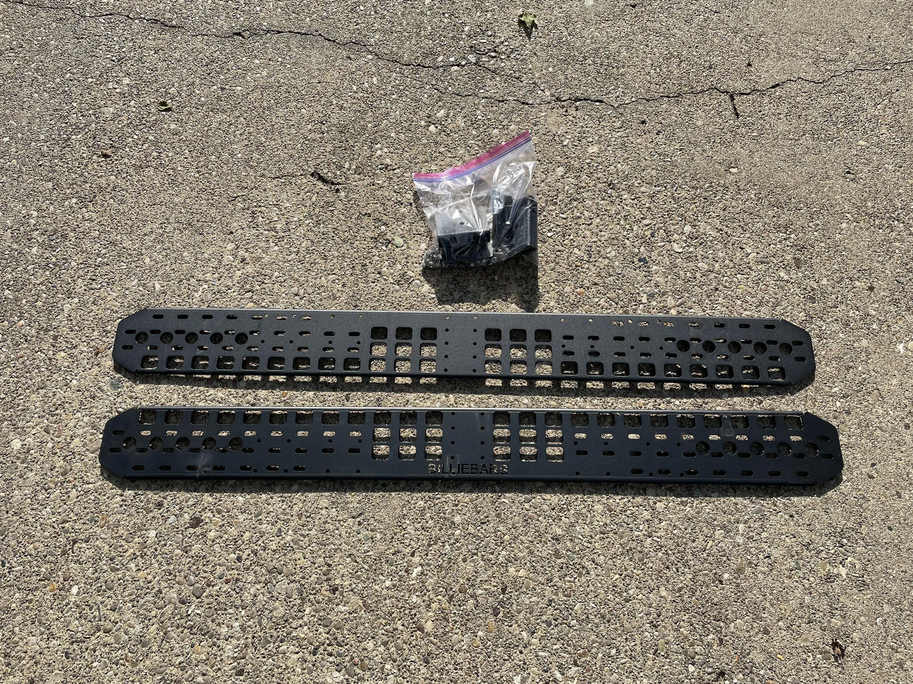 Jeep Gladiator Complete BillieBars bed rack and Molle panel setup for Gladiator CDA315A5-7A07-4759-A422-0A3E84FE57BC