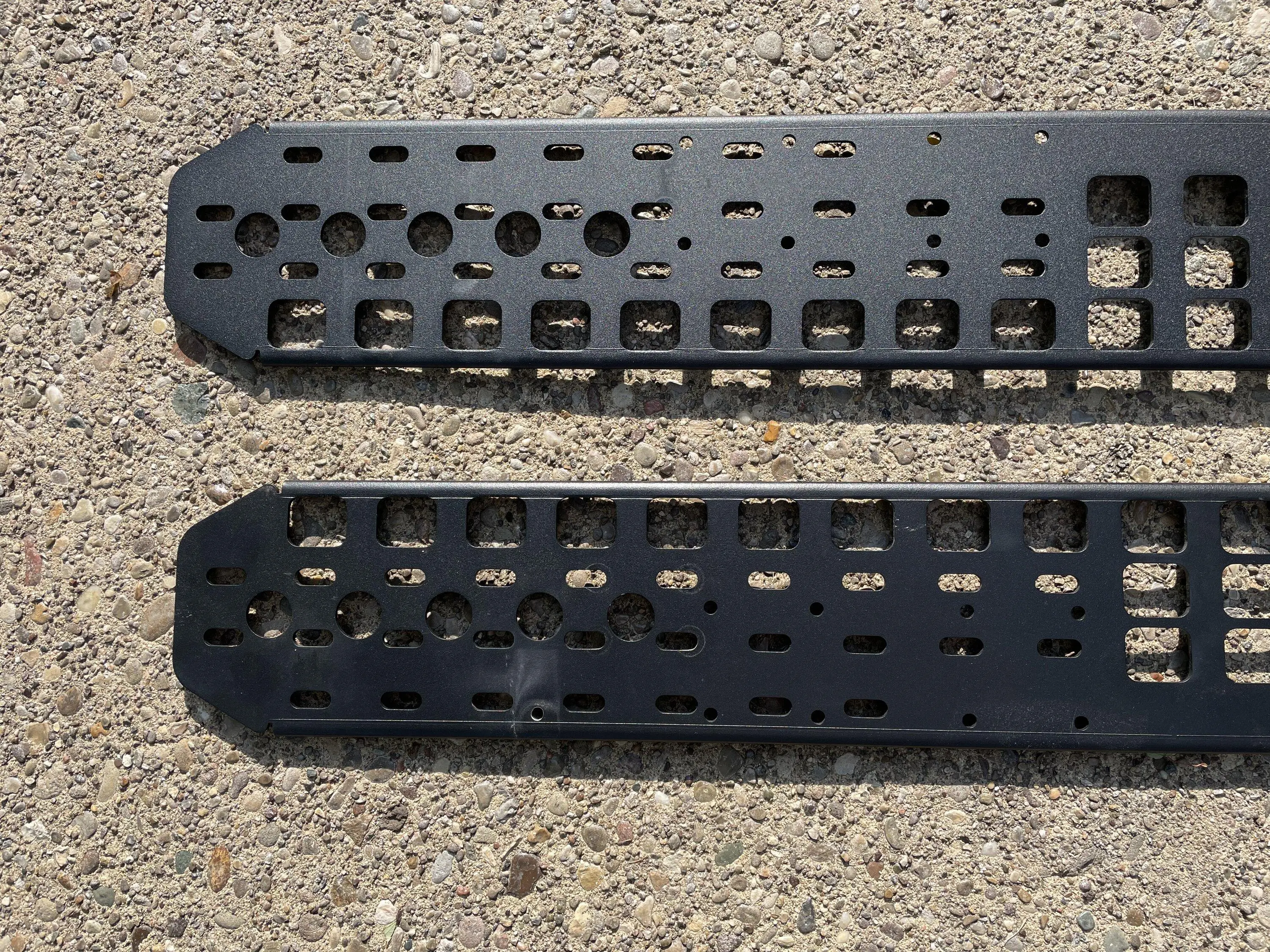 Jeep Gladiator Complete BillieBars bed rack and Molle panel setup for Gladiator 50921202-EECA-4AC9-B88E-CE6D91842A44