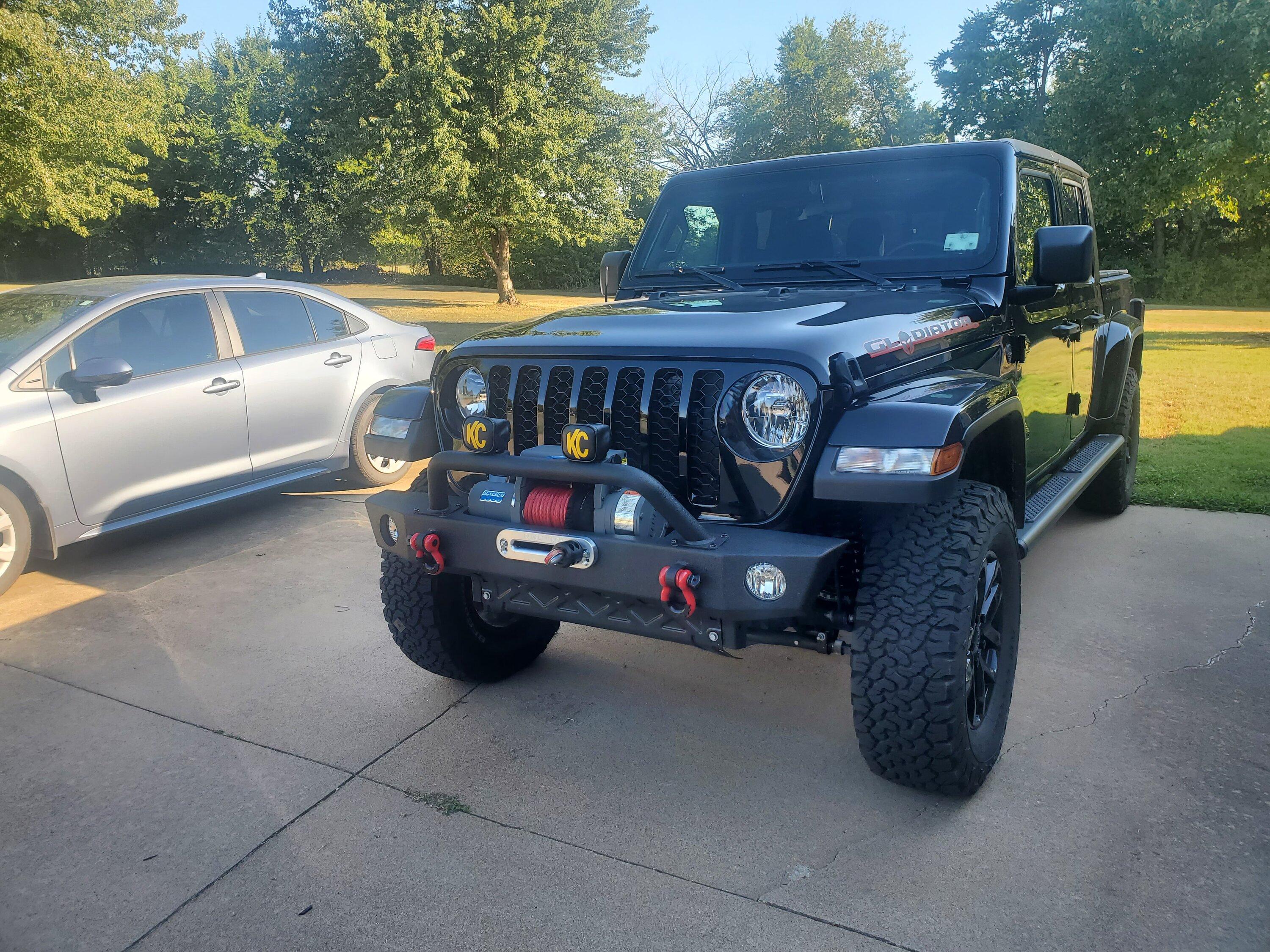 Jeep Gladiator Best and cheapest front bumper 20220825_173436