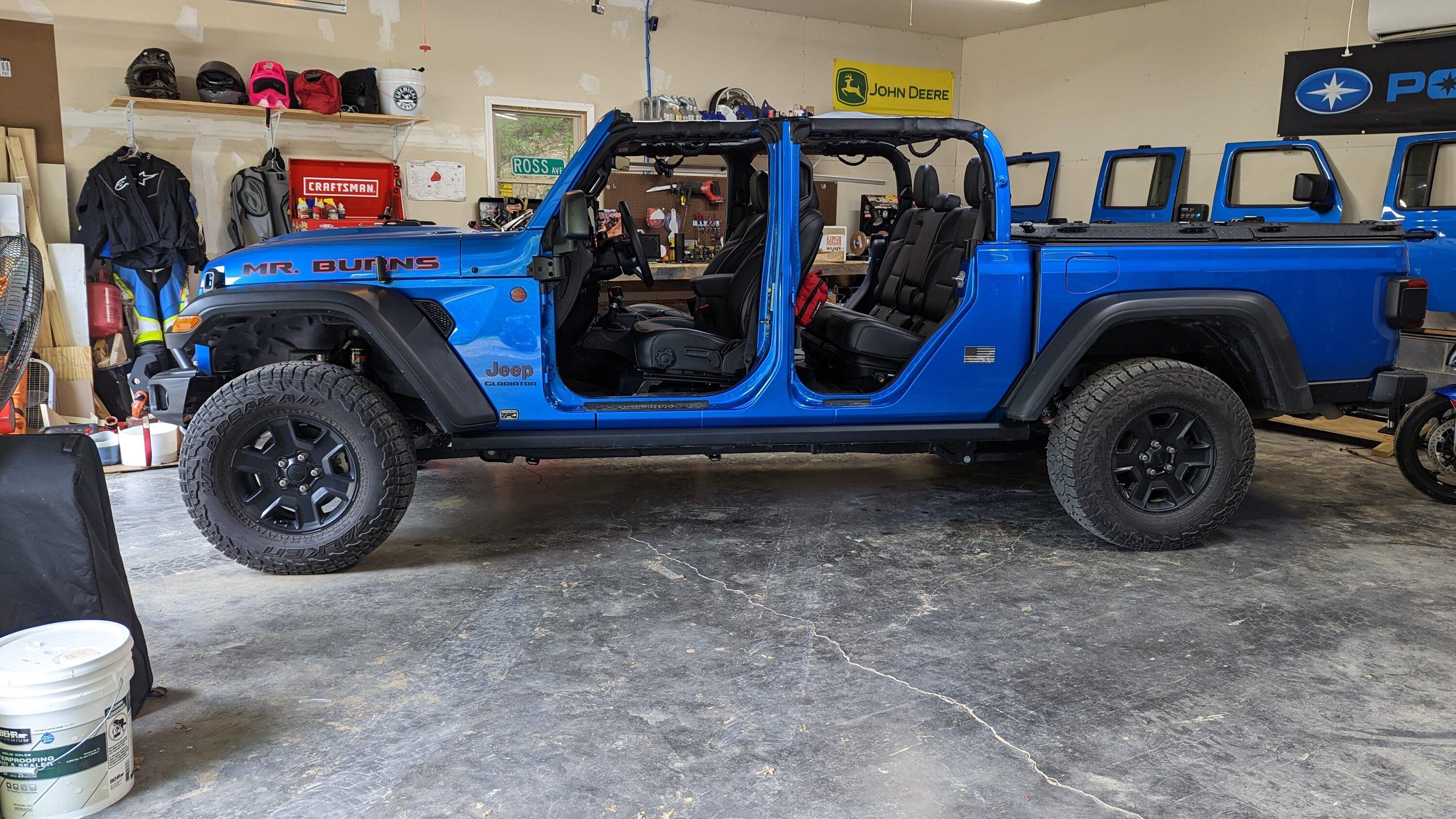Jeep Gladiator My 2022 Hydro Blue Mojave Log - Jack of All Trades PXL_20220919_155209344