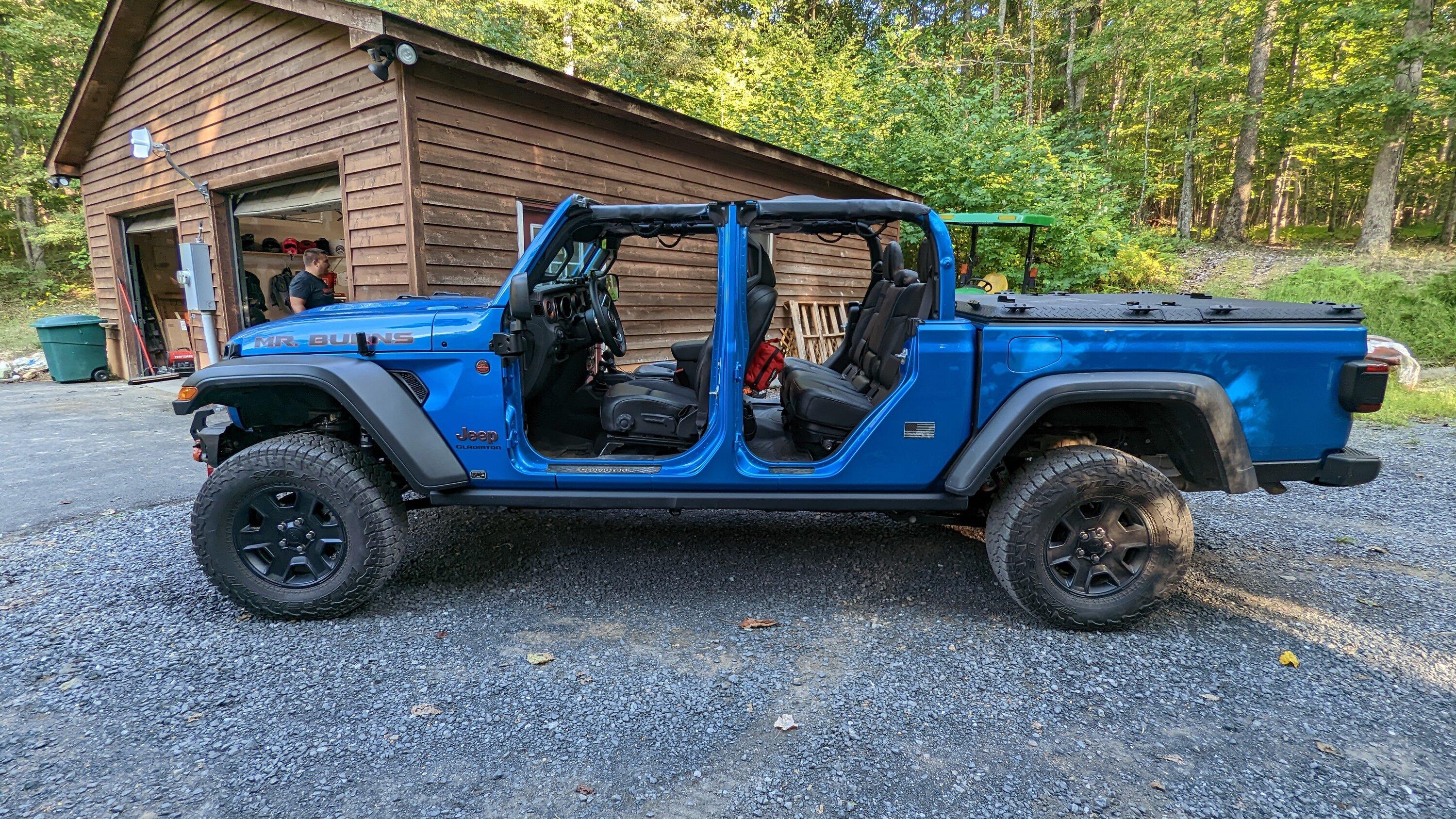 Jeep Gladiator My 2022 Hydro Blue Mojave Log - Jack of All Trades PXL_20220920_212850725