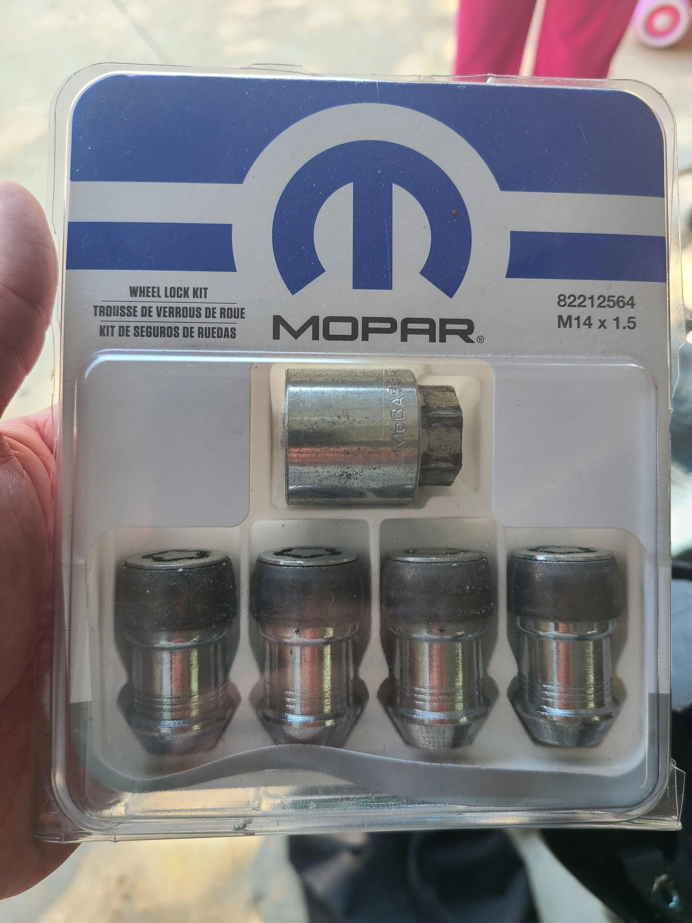 Jeep Gladiator 1.5" Wheel spacers, Lug locks 20220920_151047